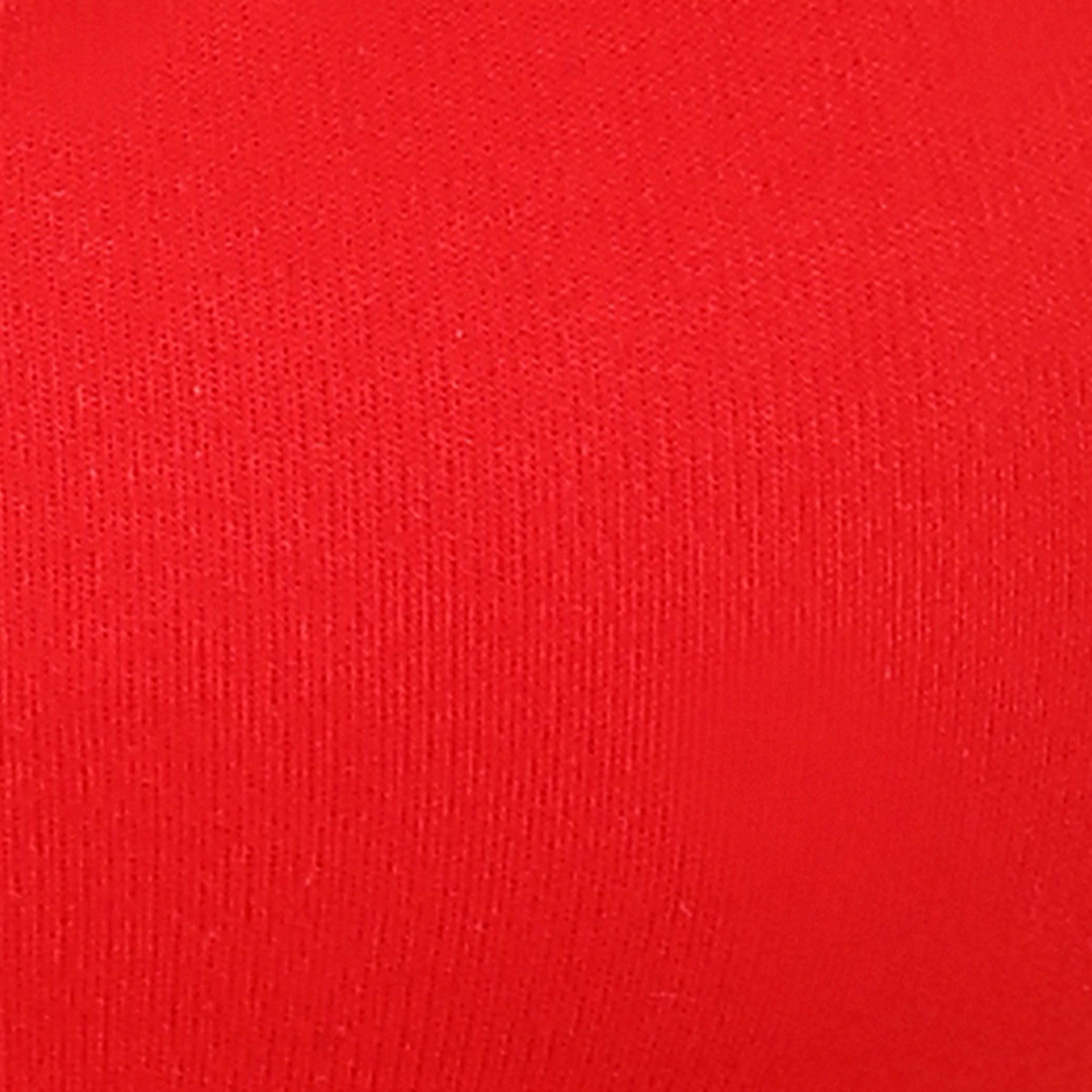 Clovia Non-Padded Non-Wired Full Coverage Spacer Cup Women's T-shirt Bra in Red - Cotton Rich-women-clothing-lingerie-bras-image-5