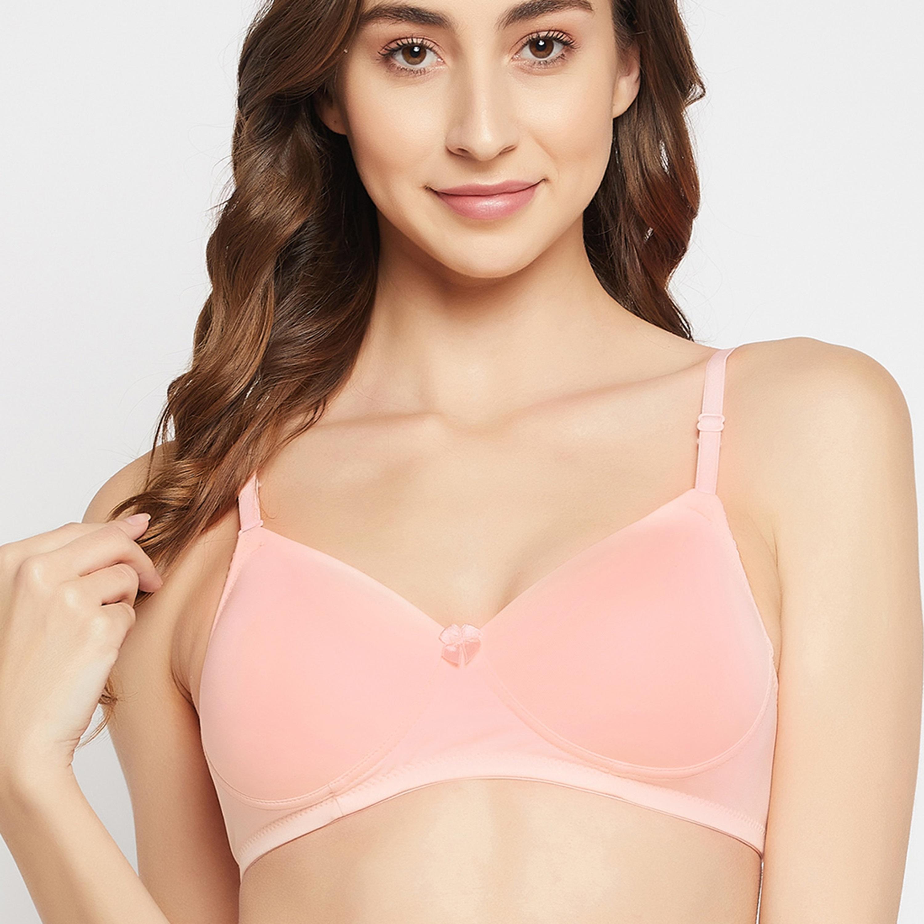 حمالة صدر ذات تي شيرت كوب كامل مع ملتي واي مع مبطنة وغير سلكية سادة من كلوفيا-women-clothing-lingerie-bras-image-5