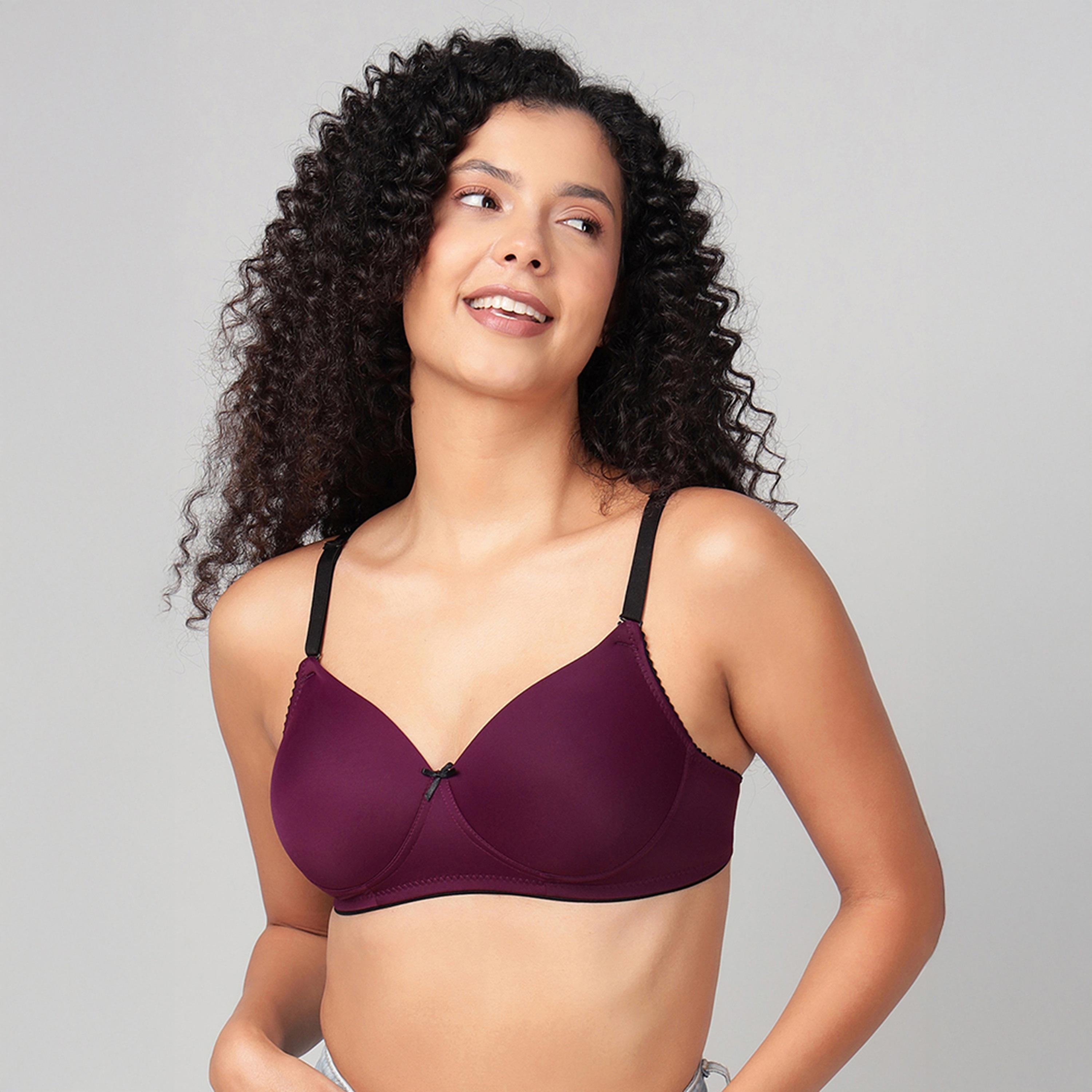 حمالة صدر تي شيرت مبطنة، بدون سلك، متعددة الارتداء من كلوفيا-women-clothing-lingerie-bras-image-1