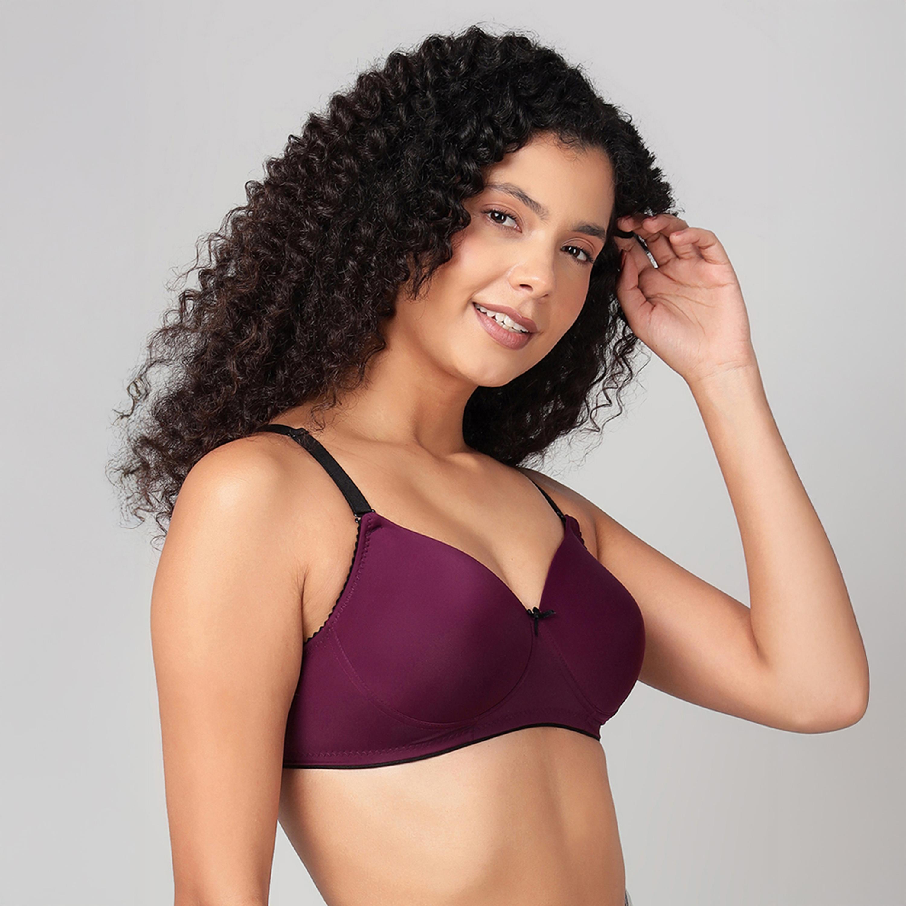 حمالة صدر تي شيرت مبطنة، بدون سلك، متعددة الارتداء من كلوفيا-women-clothing-lingerie-bras-image-3