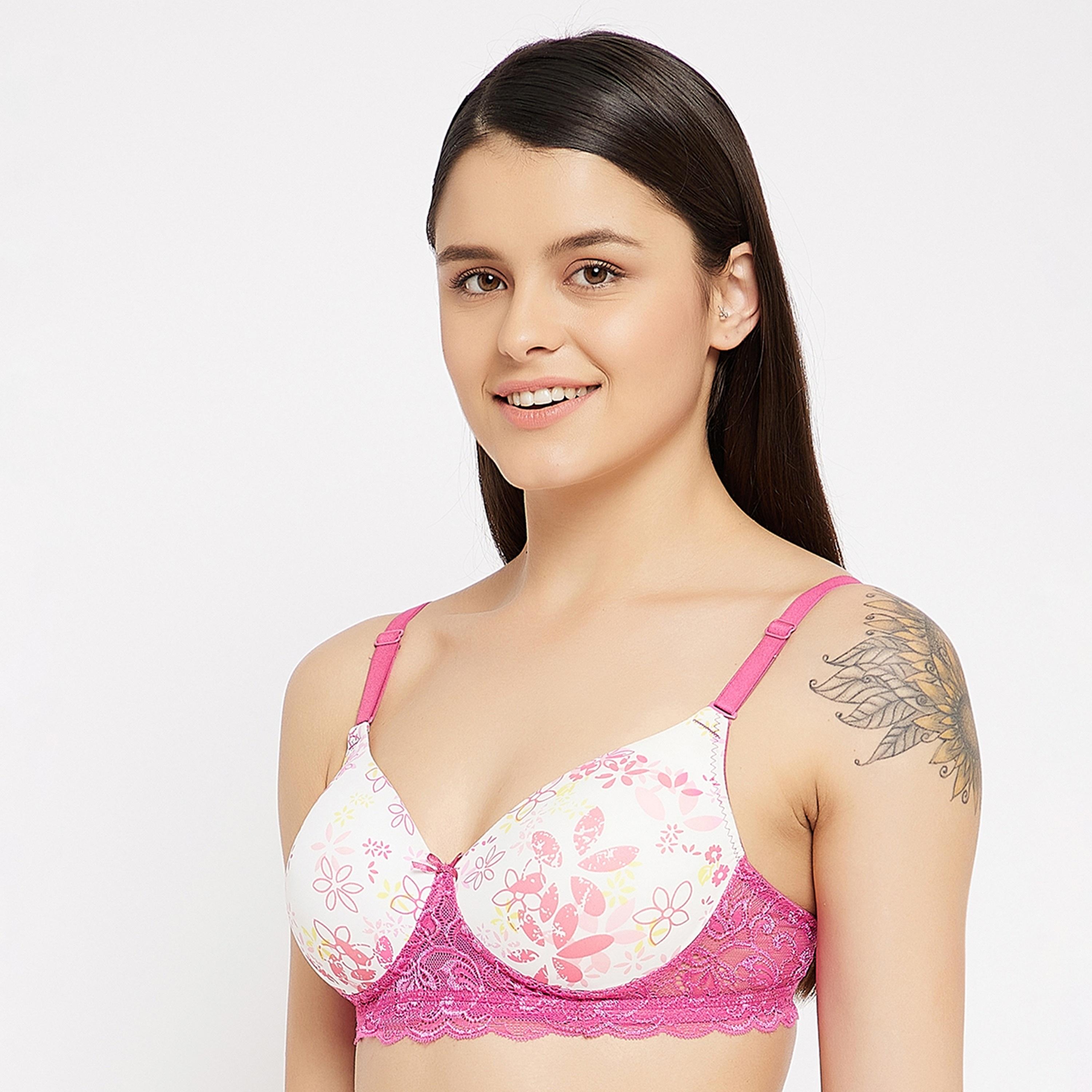 Clovia Floral Padded Non-Wired Full Cup Multiway T-Shirt Bra-women-clothing-lingerie-bras-image-5