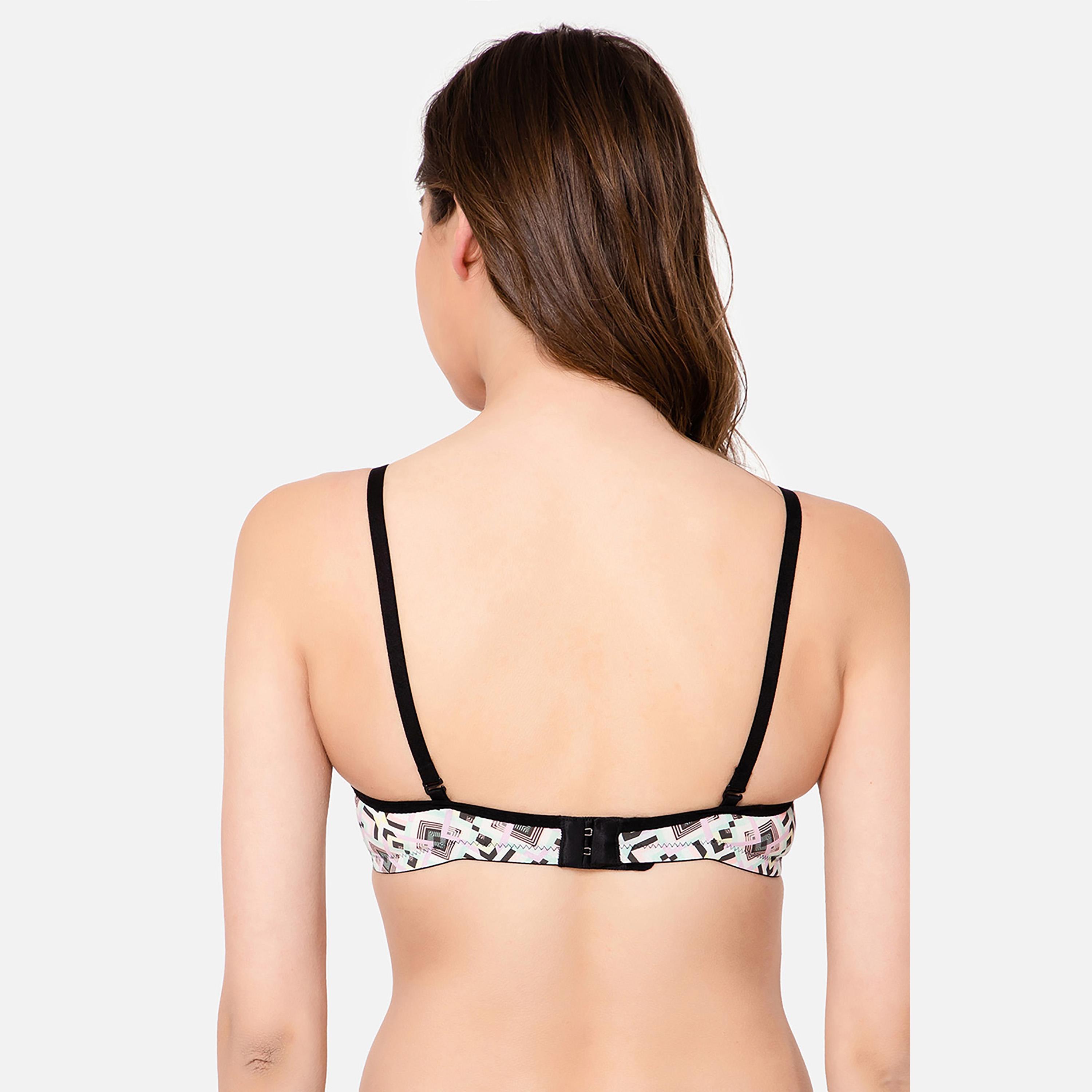 Clovia Padded Non-Wired Full Cup Multiway Women's T-Shirt Bra in Multicolour-women-clothing-lingerie-bras-image-4