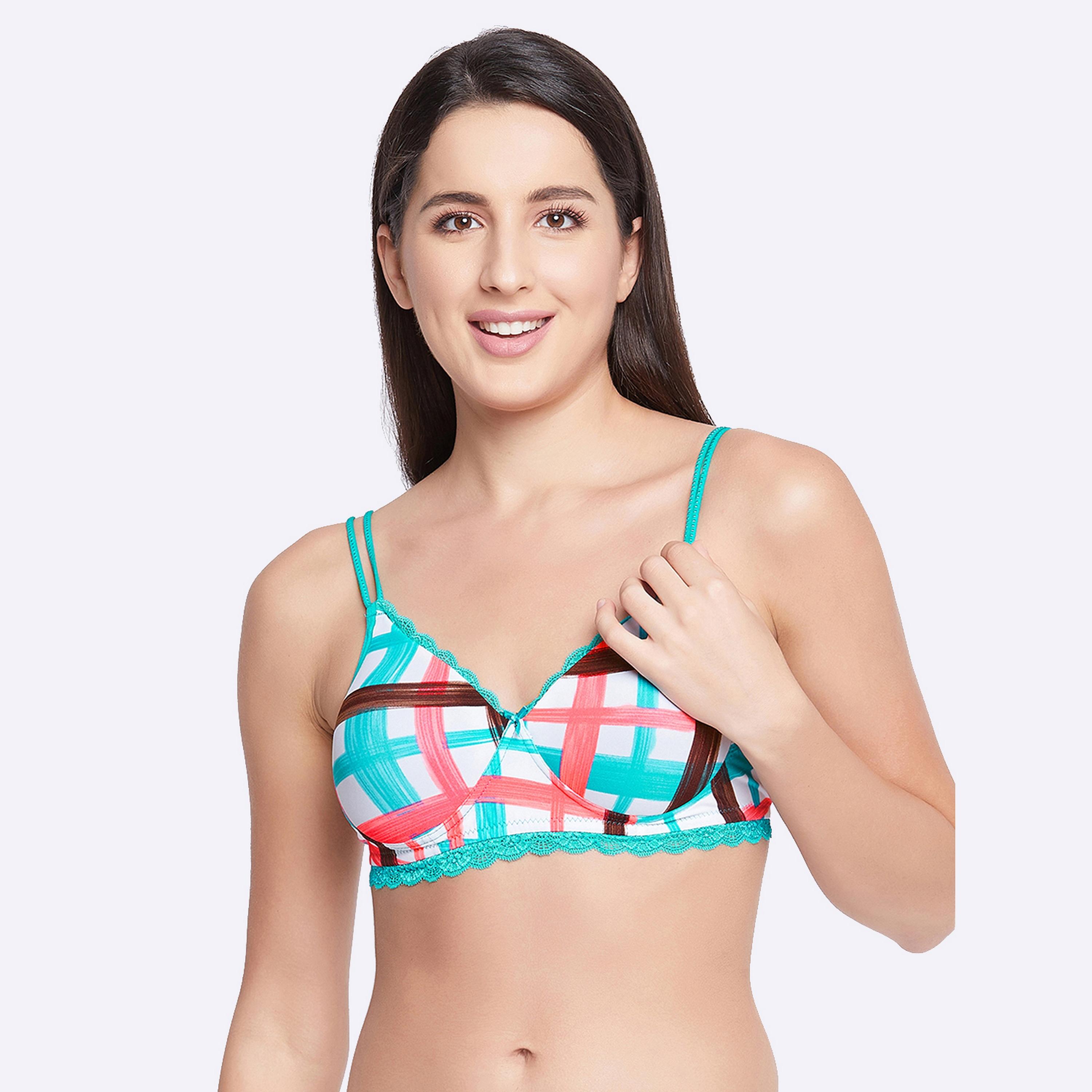 حمالة صدر كلوفيا مبطنة وغير سلكية بكوب كامل للنساء باللون الأبيض-women-clothing-lingerie-bras-image-1