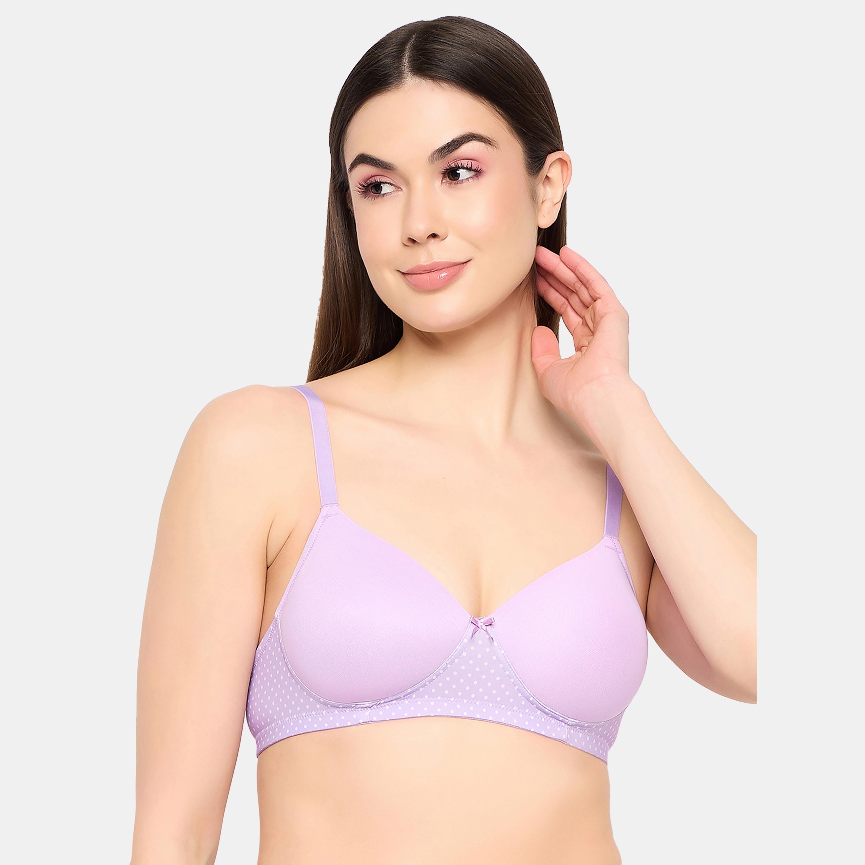 حمالة صدر نسائية مبطنة بدون سلك بكوب كامل باللون البنفسجي من كلوفيا-women-clothing-lingerie-bras-image-1