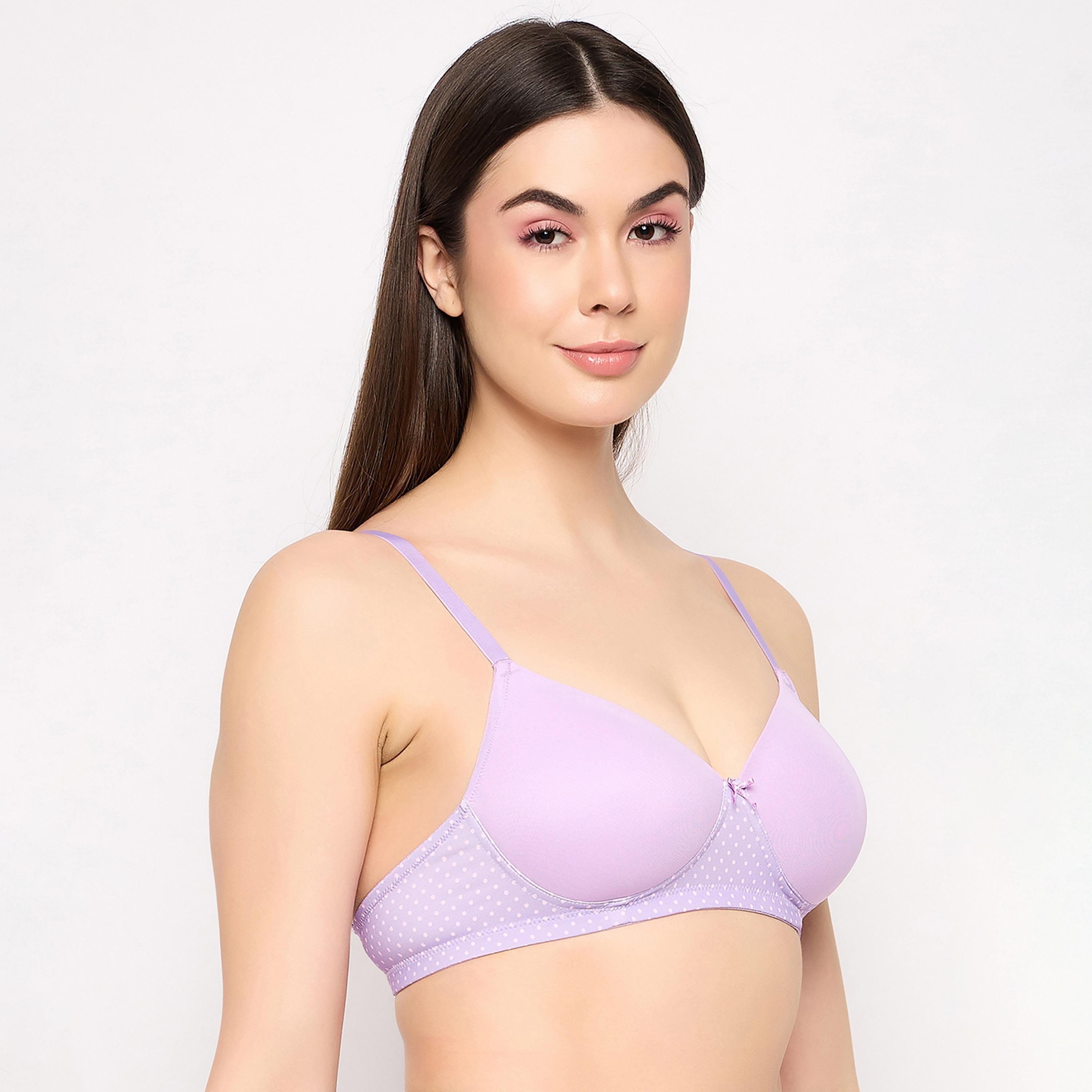 حمالة صدر نسائية مبطنة بدون سلك بكوب كامل باللون البنفسجي من كلوفيا-women-clothing-lingerie-bras-image-3