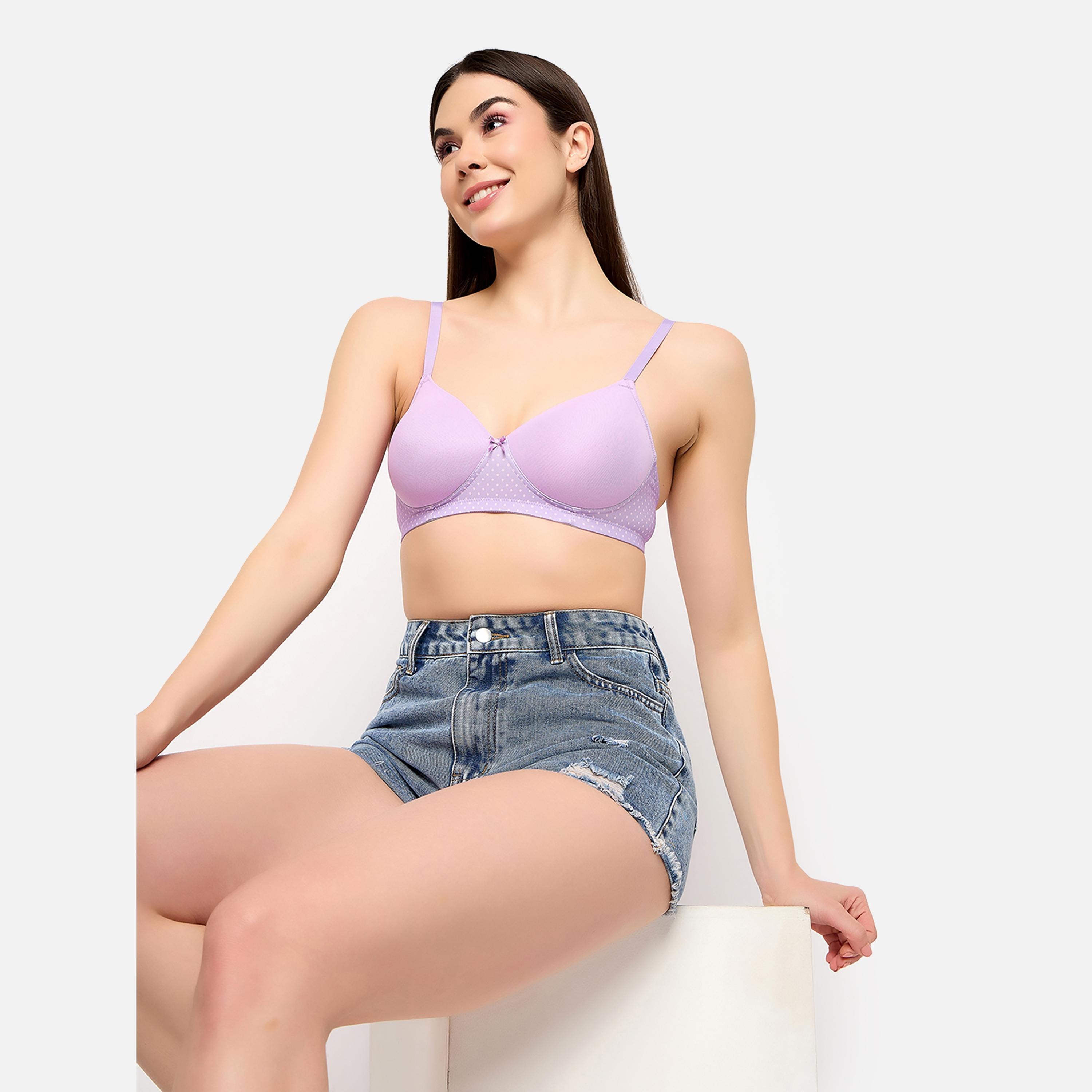 حمالة صدر نسائية مبطنة بدون سلك بكوب كامل باللون البنفسجي من كلوفيا-women-clothing-lingerie-bras-image-6