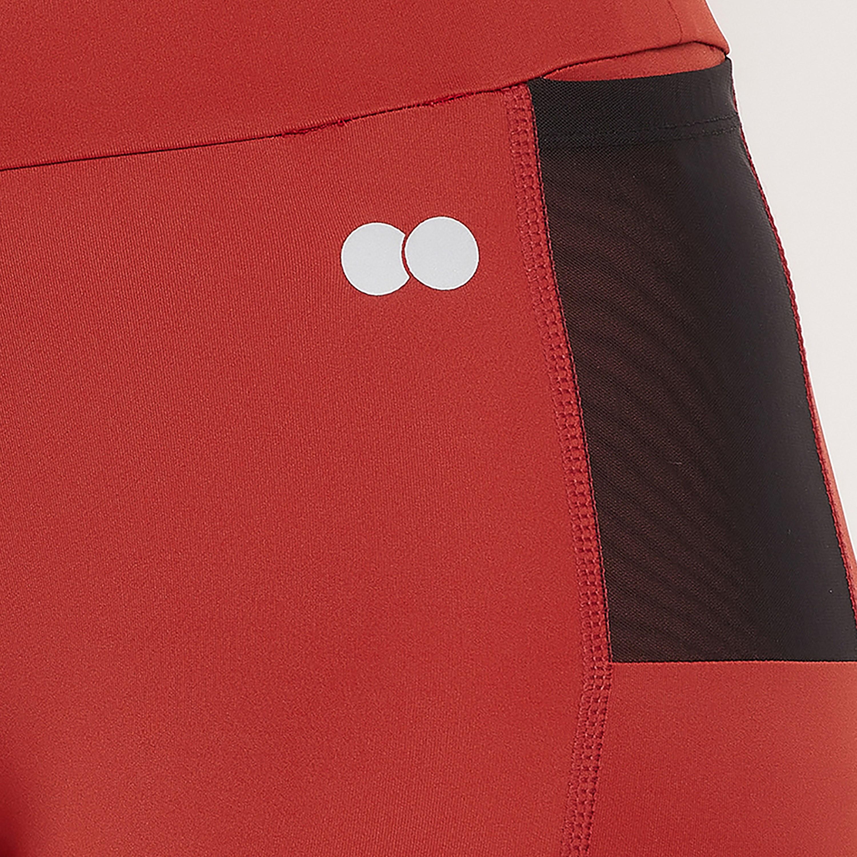حمالة صدر رياضية نسائية مبطنة ومبطنة متوسطة التأثير من كلوفيا باللون الأحمر-women-clothing-sportswearandactivewear-sportsbras-image-7