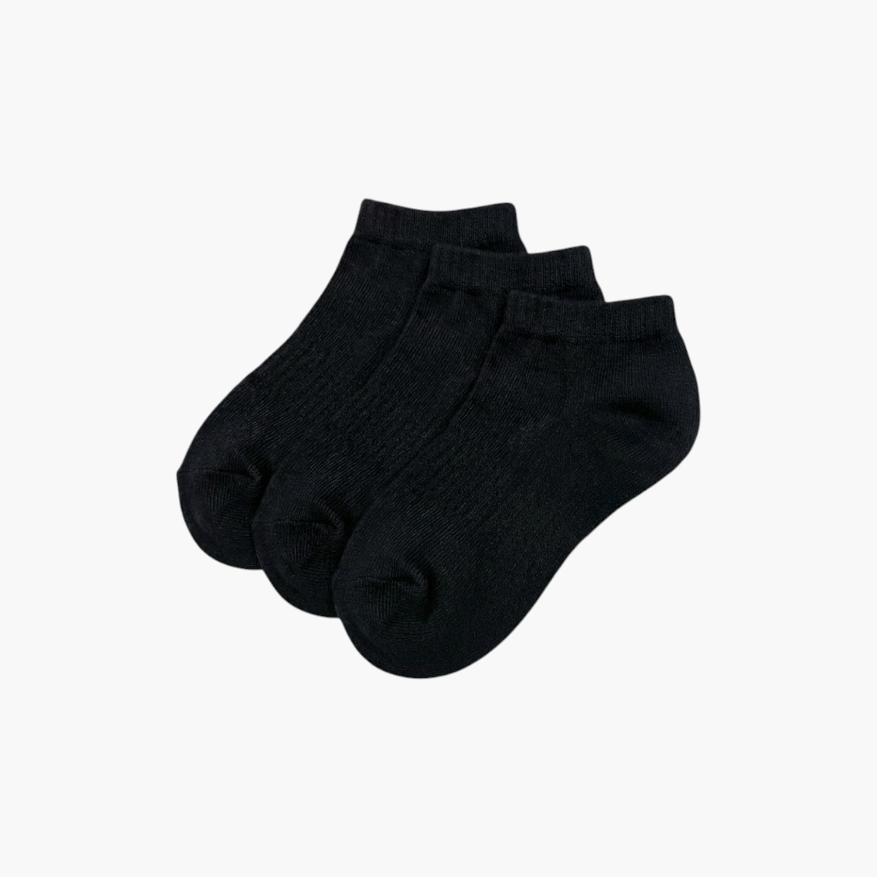 Victor and Jane 3-Pair Cotton Breathable Plain Socks-baby-boys-accessories-socks-image-1