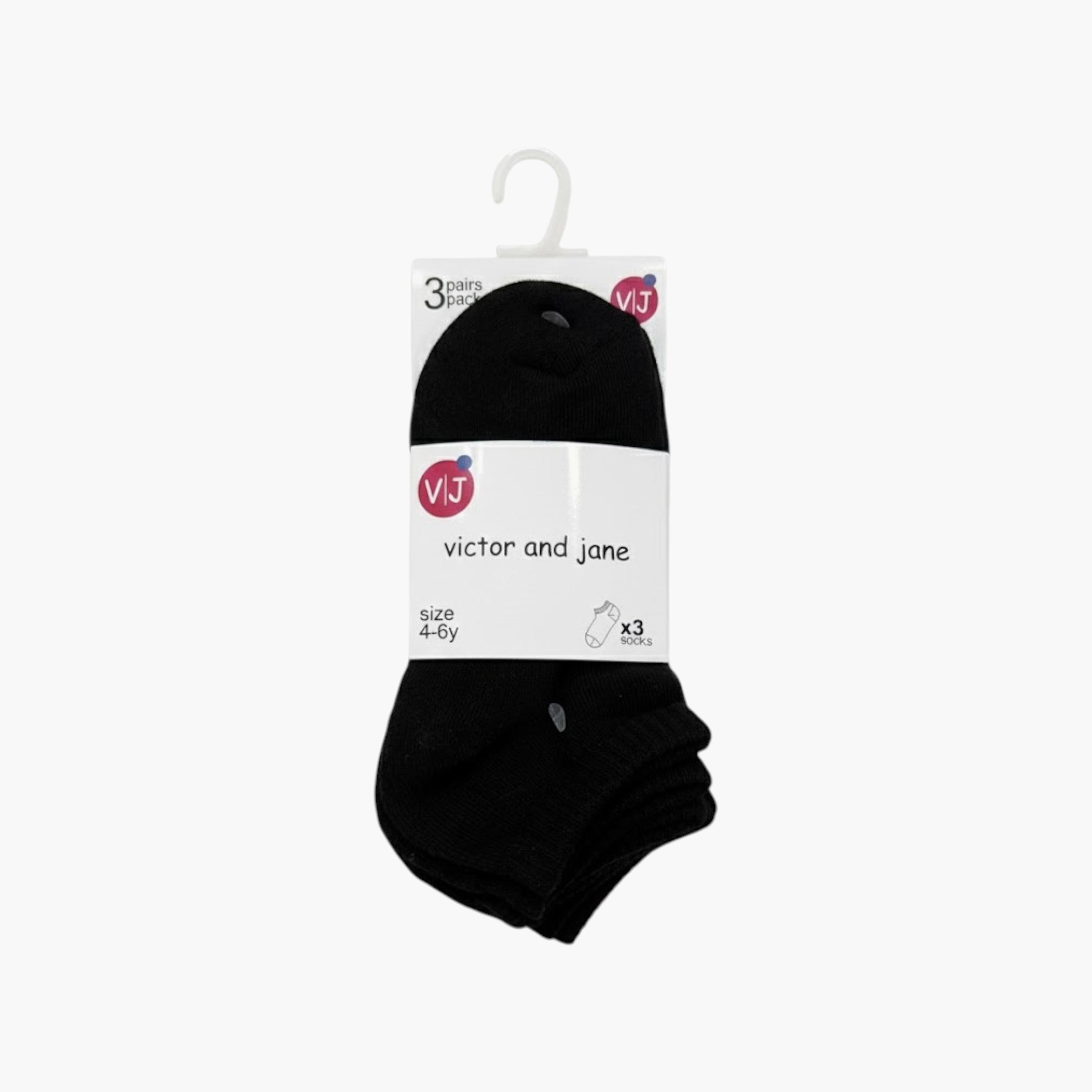 Victor and Jane 3-Pair Cotton Breathable Plain Socks-baby-boys-accessories-socks-image-3