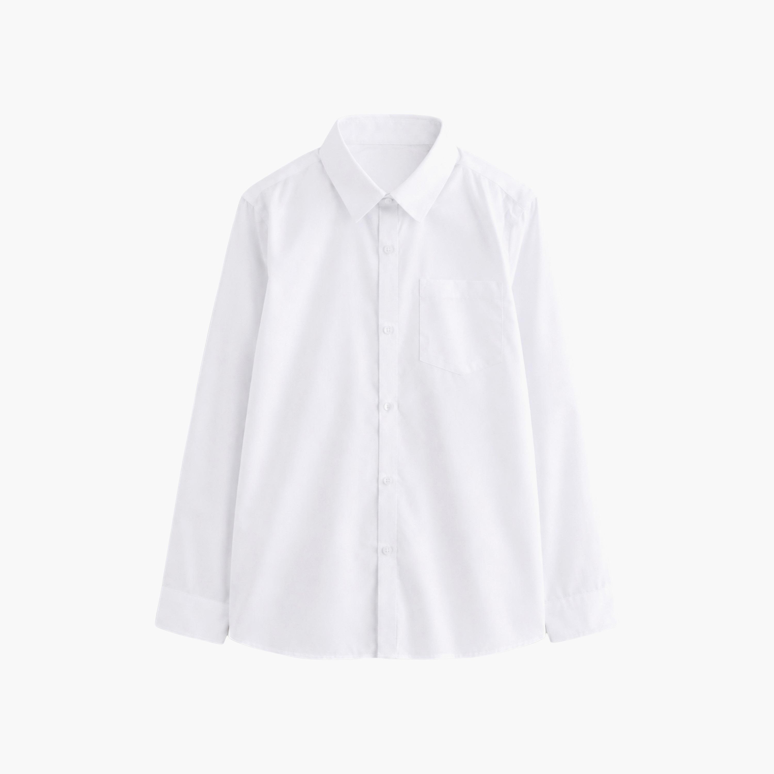 Victor and Jane Long Sleeves Solid Collared Shirt-boys-clothing-shirts-image-3