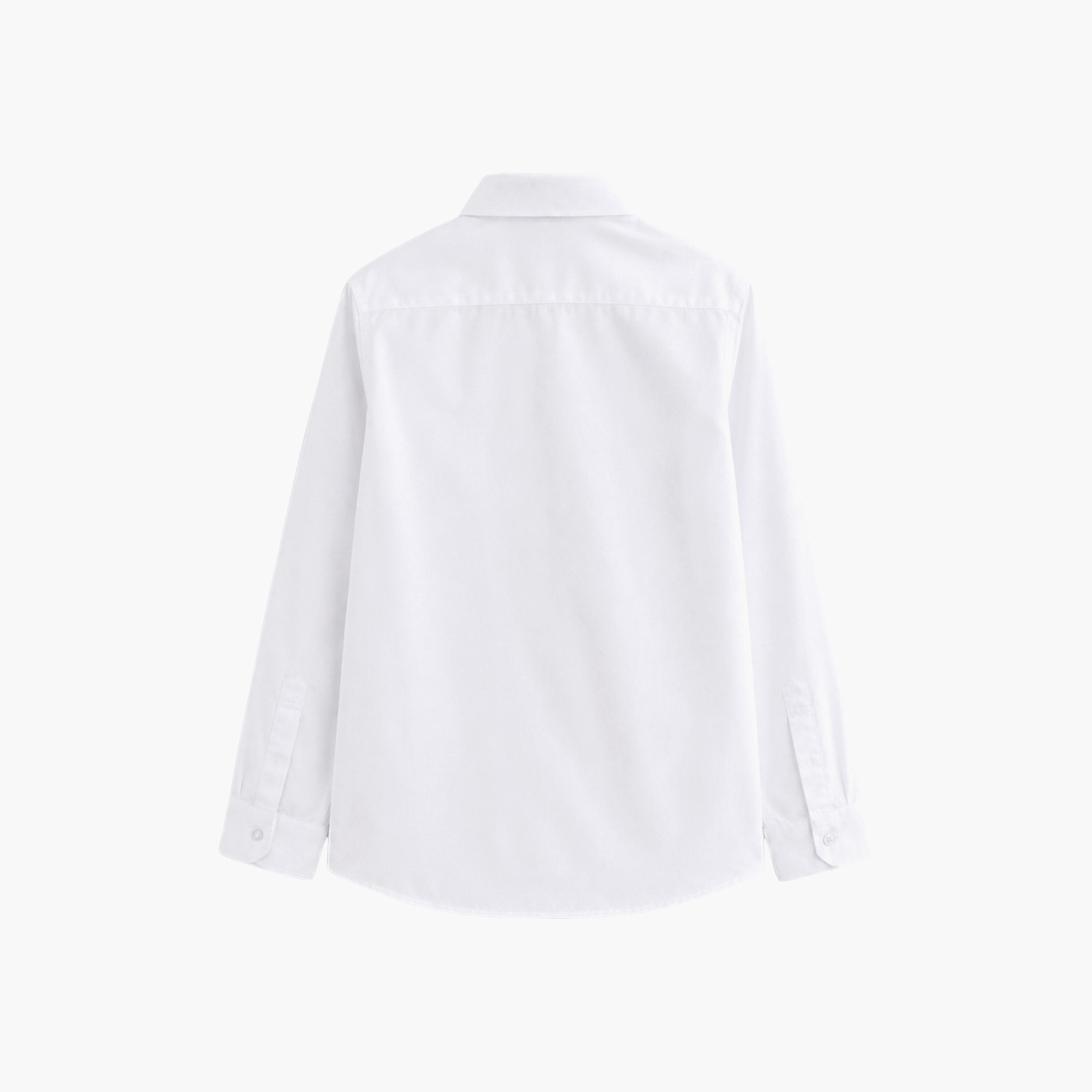 Victor and Jane Long Sleeves Solid Collared Shirt-boys-clothing-shirts-image-4