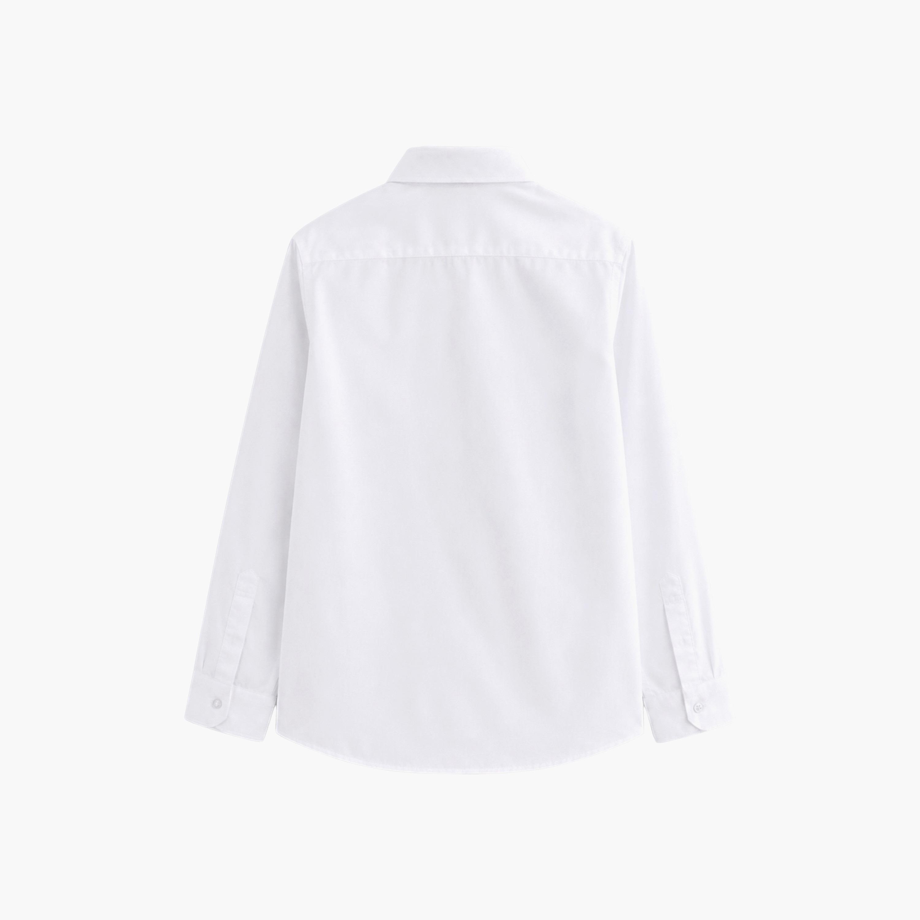 Victor and Jane Long Sleeves Solid Collared Shirt-boys-clothing-shirts-image-3
