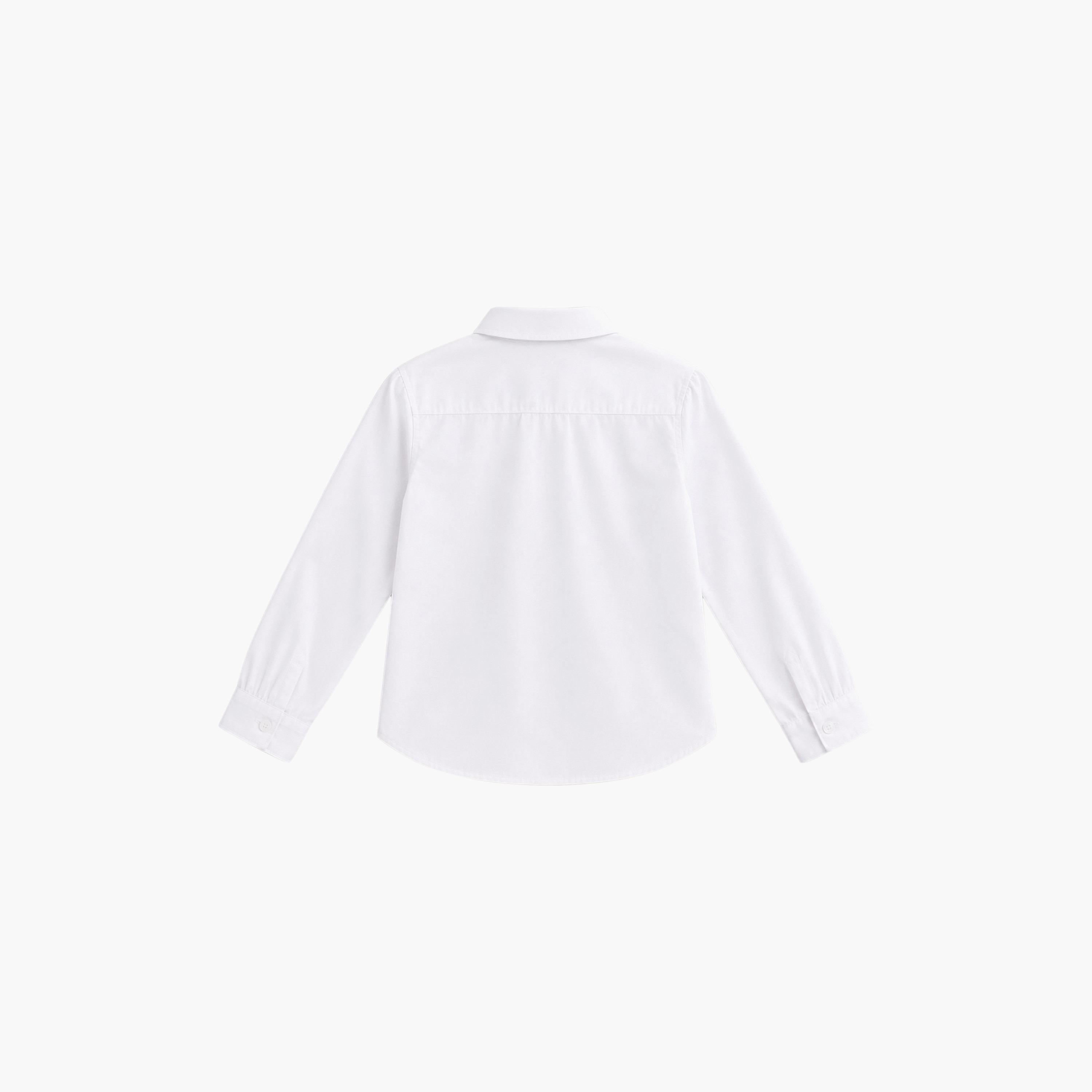 Victor and Jane Long Sleeves Solid Collared Shirt-girls-clothing-blousesandshirts-image-4
