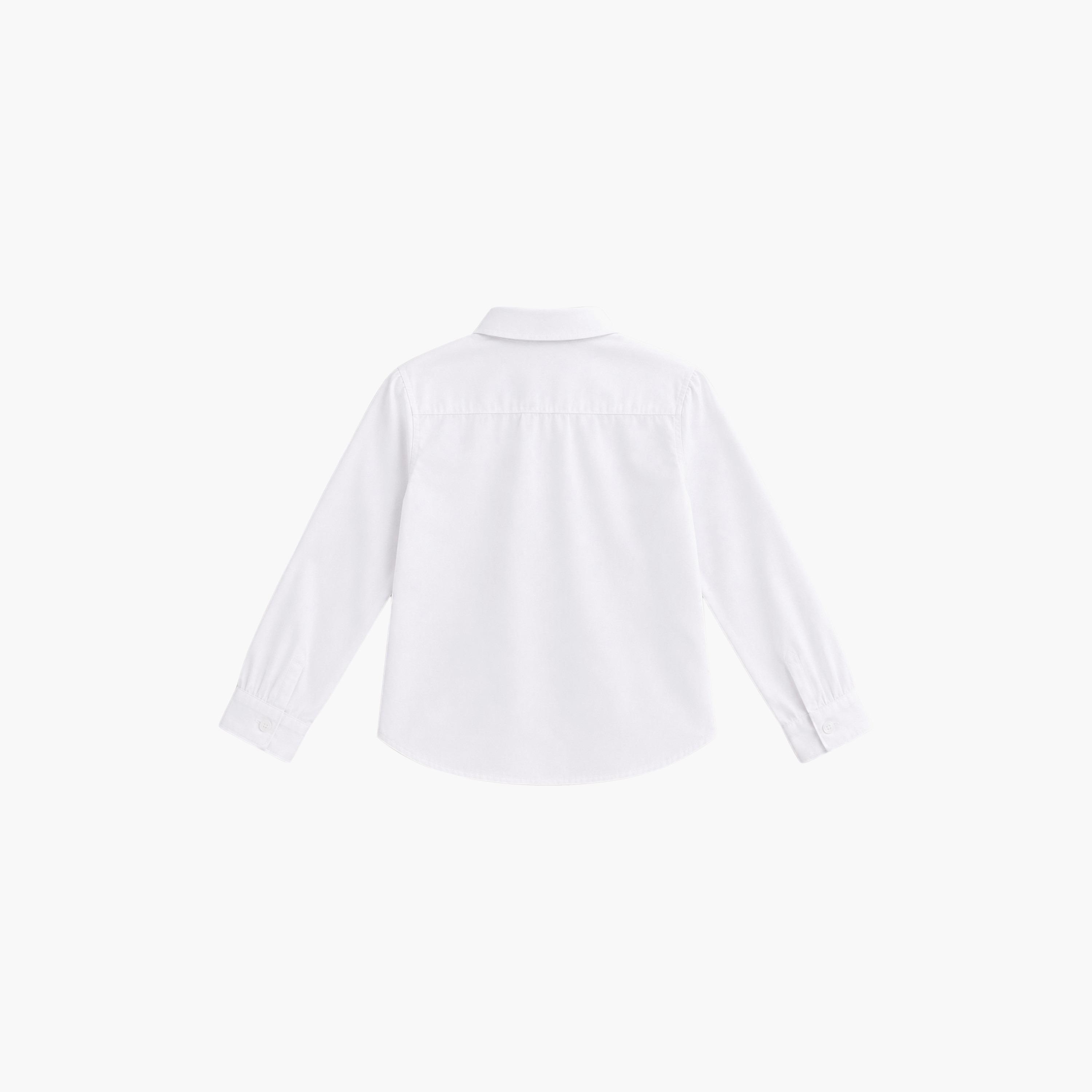 Victor and Jane Long Sleeves Solid Collared Shirt-girls-clothing-blousesandshirts-image-4