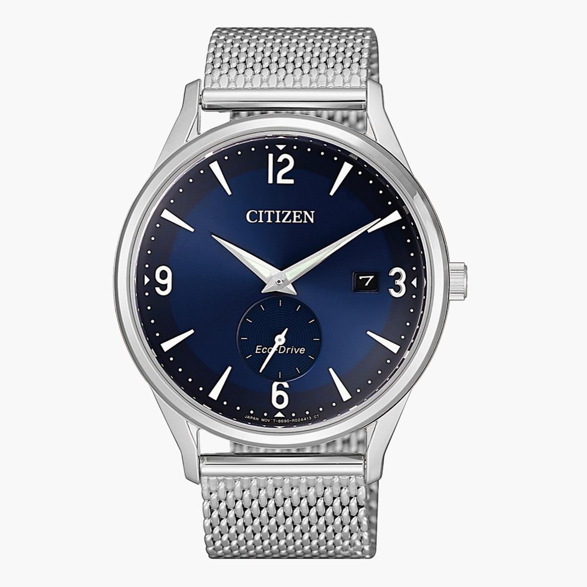 ساعة تناظرية فضيّة إيكو درايف بحزام معدني للرجال من سيتيزن - BV1111 83L-men-watchesandjewellery-watches-image-1