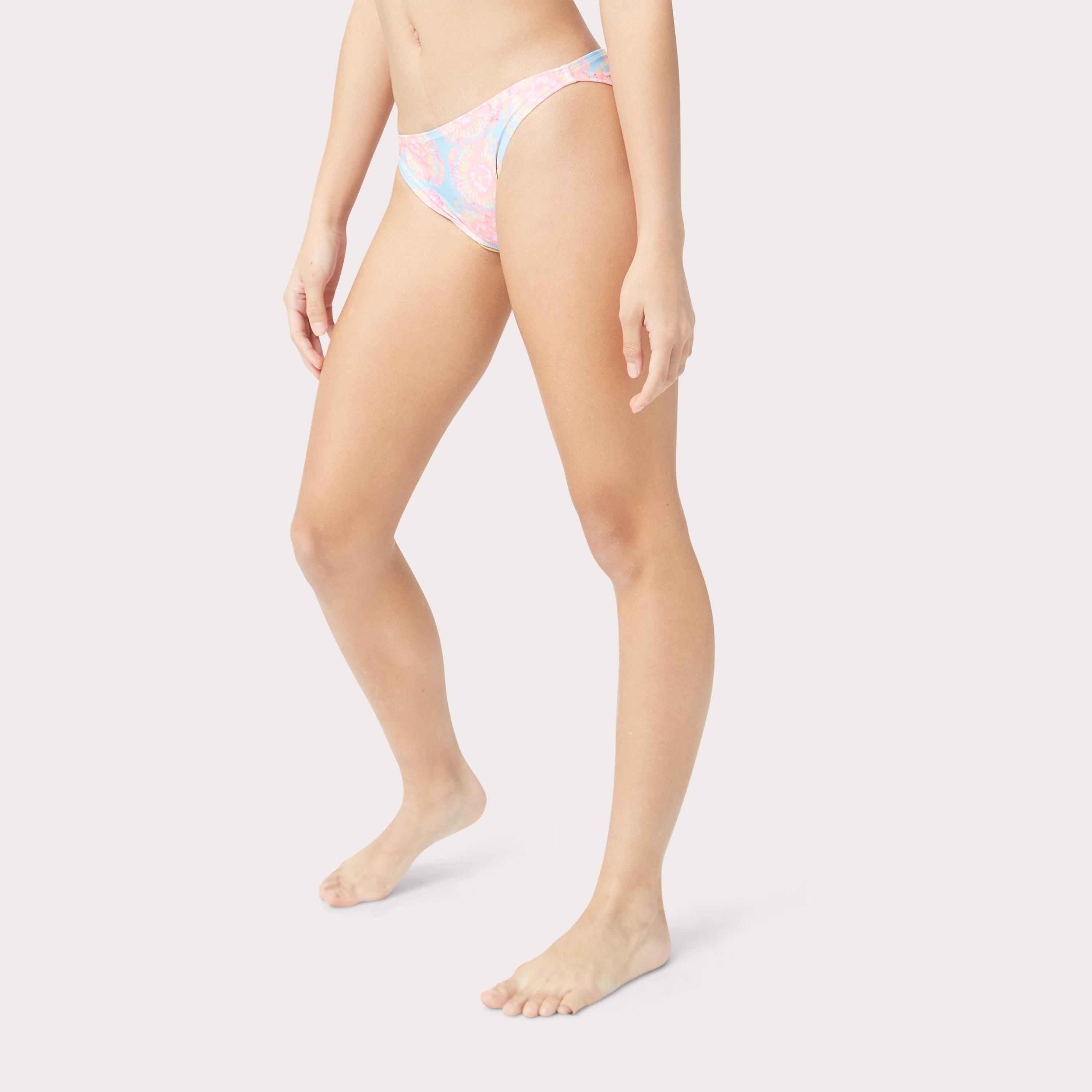 قطعة بيكيني سفلية للشباب من COEGA Sunwear، صبغة ربطة عنق زرقاء وردية-sports-gear-swimming-girl-image-2