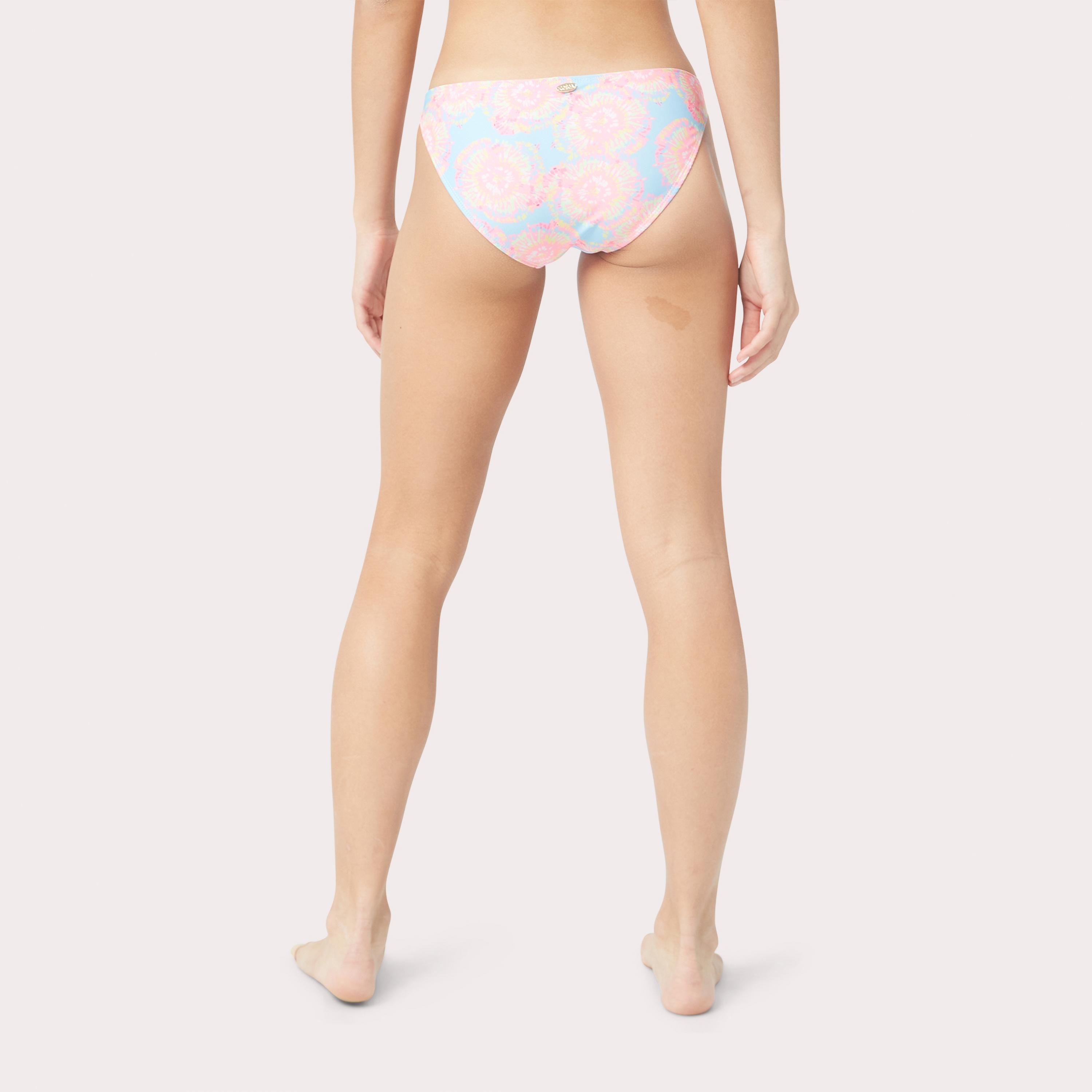 قطعة بيكيني سفلية للشباب من COEGA Sunwear، صبغة ربطة عنق زرقاء وردية-sports-gear-swimming-girl-image-3