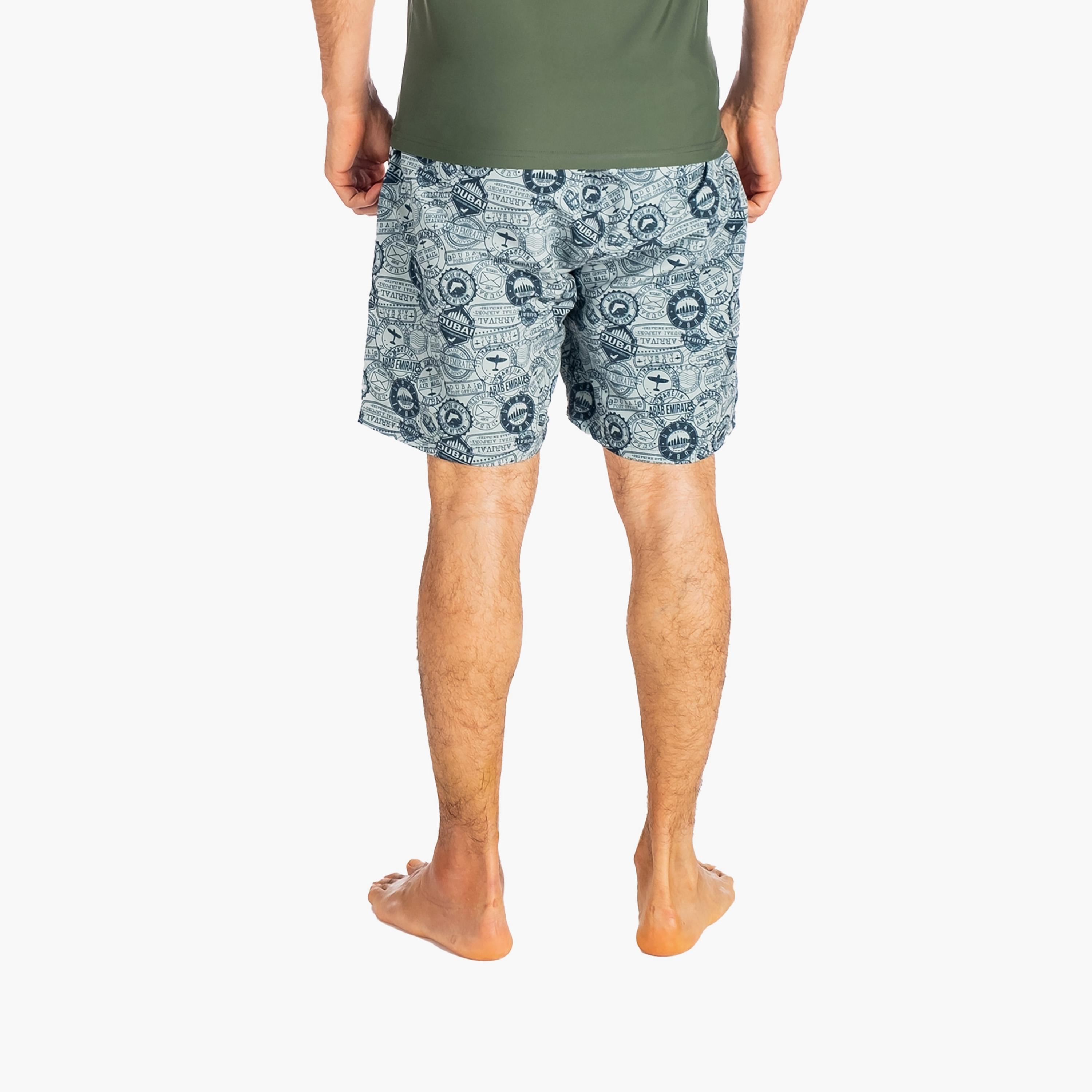 COEGA Sunwear Men's Boardshorts, UAE Stamps-men-clothing-swimandbeach-shorts-image-3