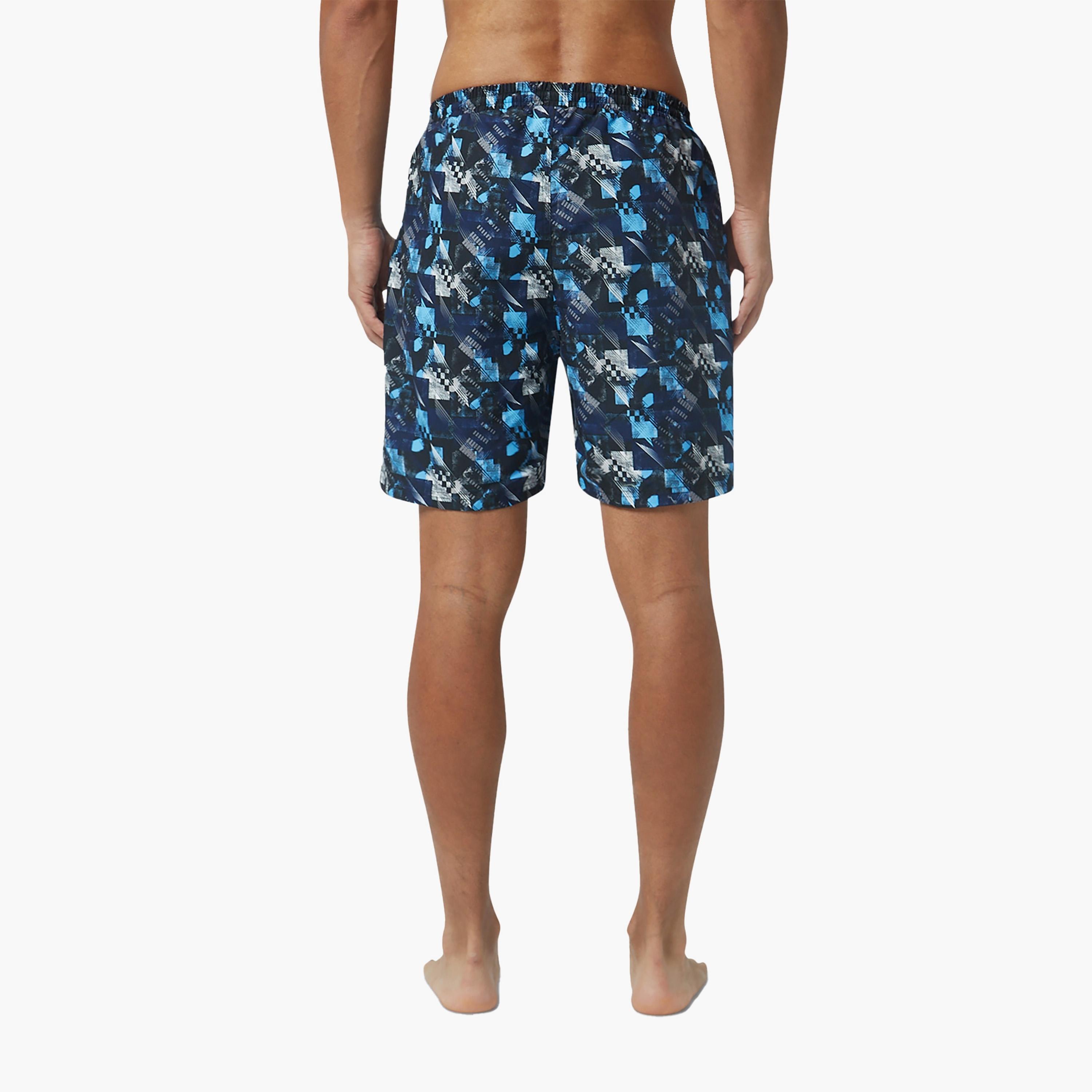 شورت COEGA Sunwear للرجال، لون أزرق هندسي-men-clothing-swimandbeach-shorts-image-3