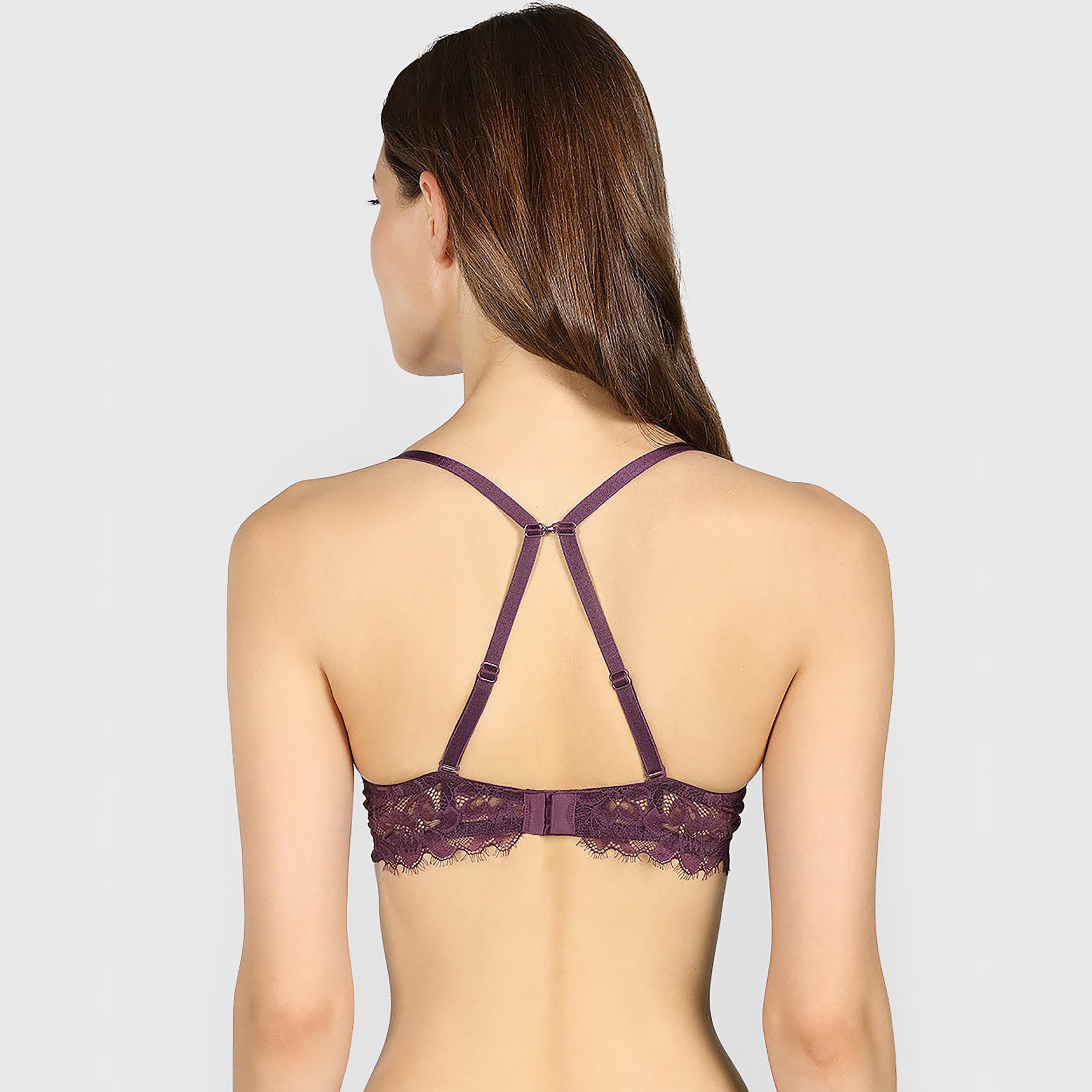Isla & Evie Obvious Micro Wired High Support Gel Padded Women's Plunge Bra-women-clothing-lingerie-bras-image-7