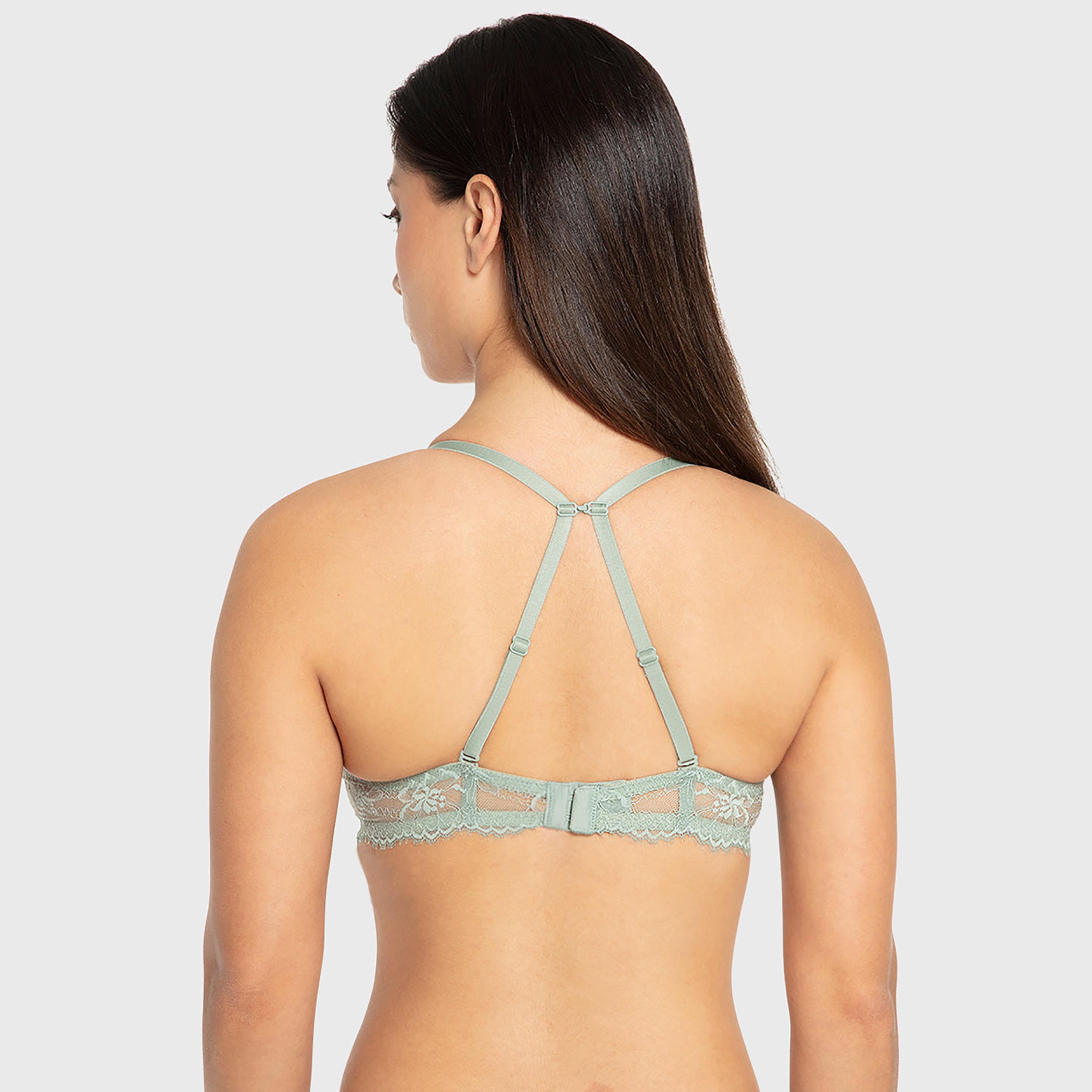 حمالة صدر بلانج بدانتيل زهور ودعم عال وحشوة دبل بوش أب وسلك سفلي من إيسلا آند إيفي-women-clothing-lingerie-bras-image-7