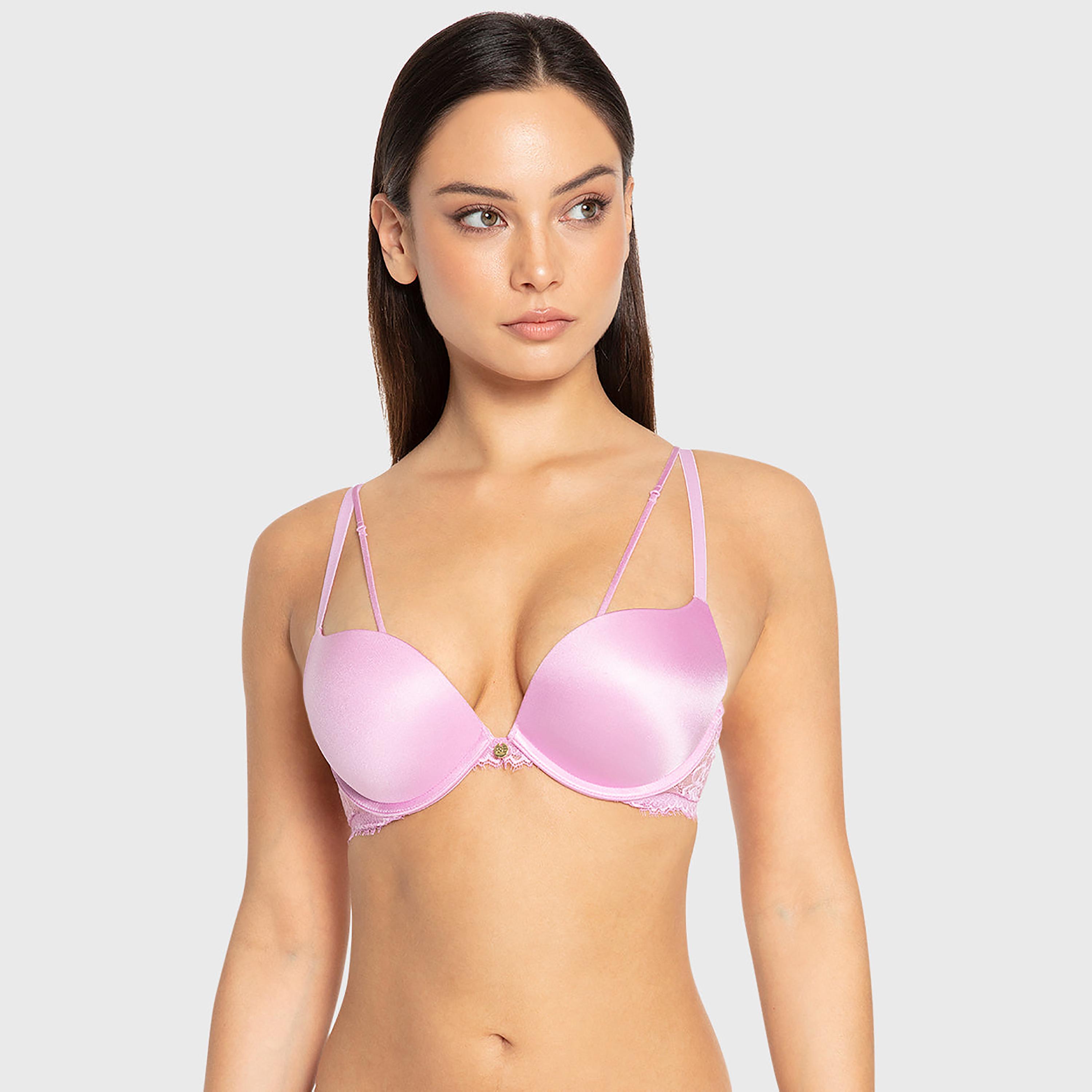 حمالة صدر بلانج سادة ودعم عال وحشوة جل وسلك سفلي سيكسي فاشن من إيسلا آند إيفي-women-clothing-lingerie-bras-image-1