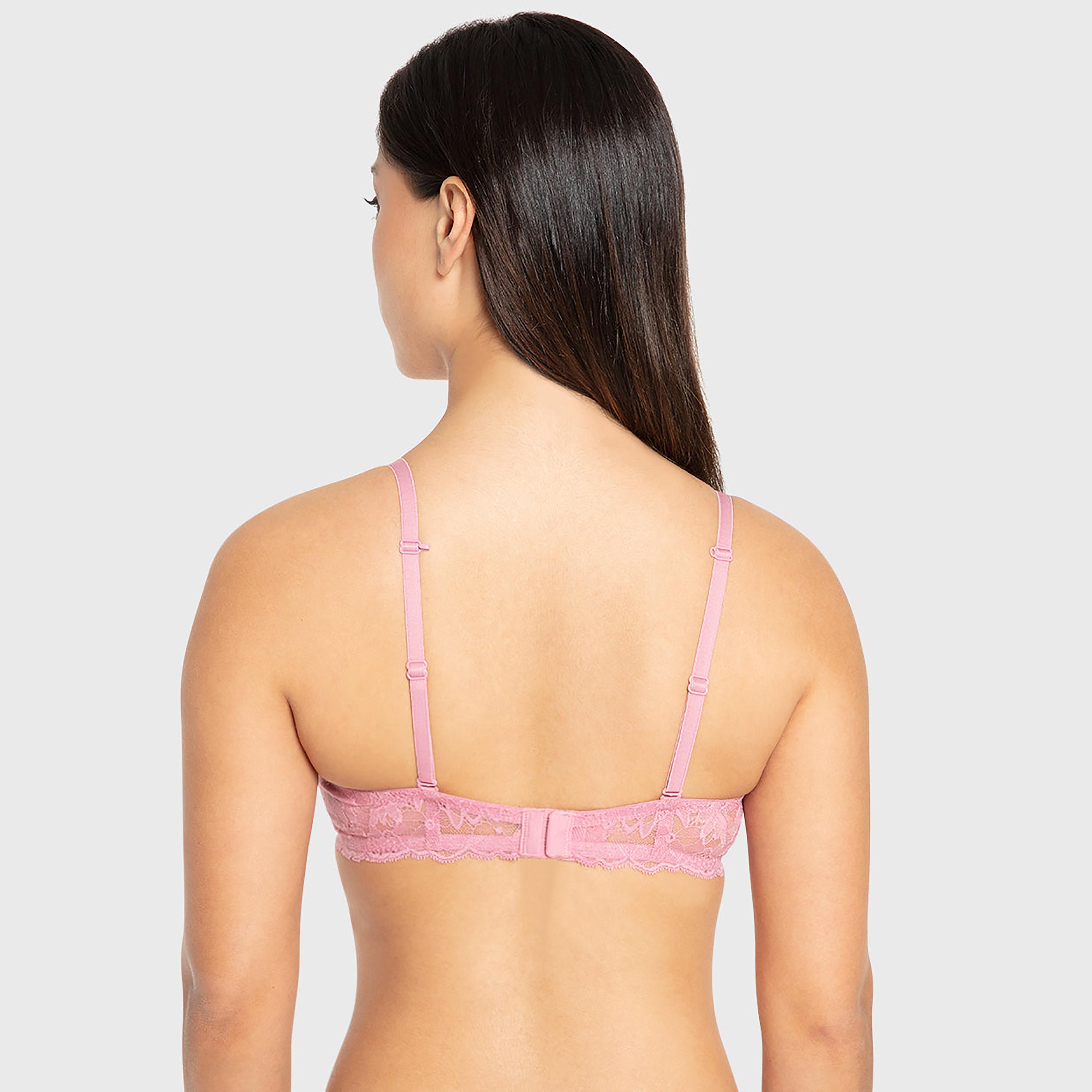 Isla & Evie Foxglove Plain Wired Medium Support Light Lined Women's Multiway Plunge Bra-women-clothing-lingerie-bras-image-4
