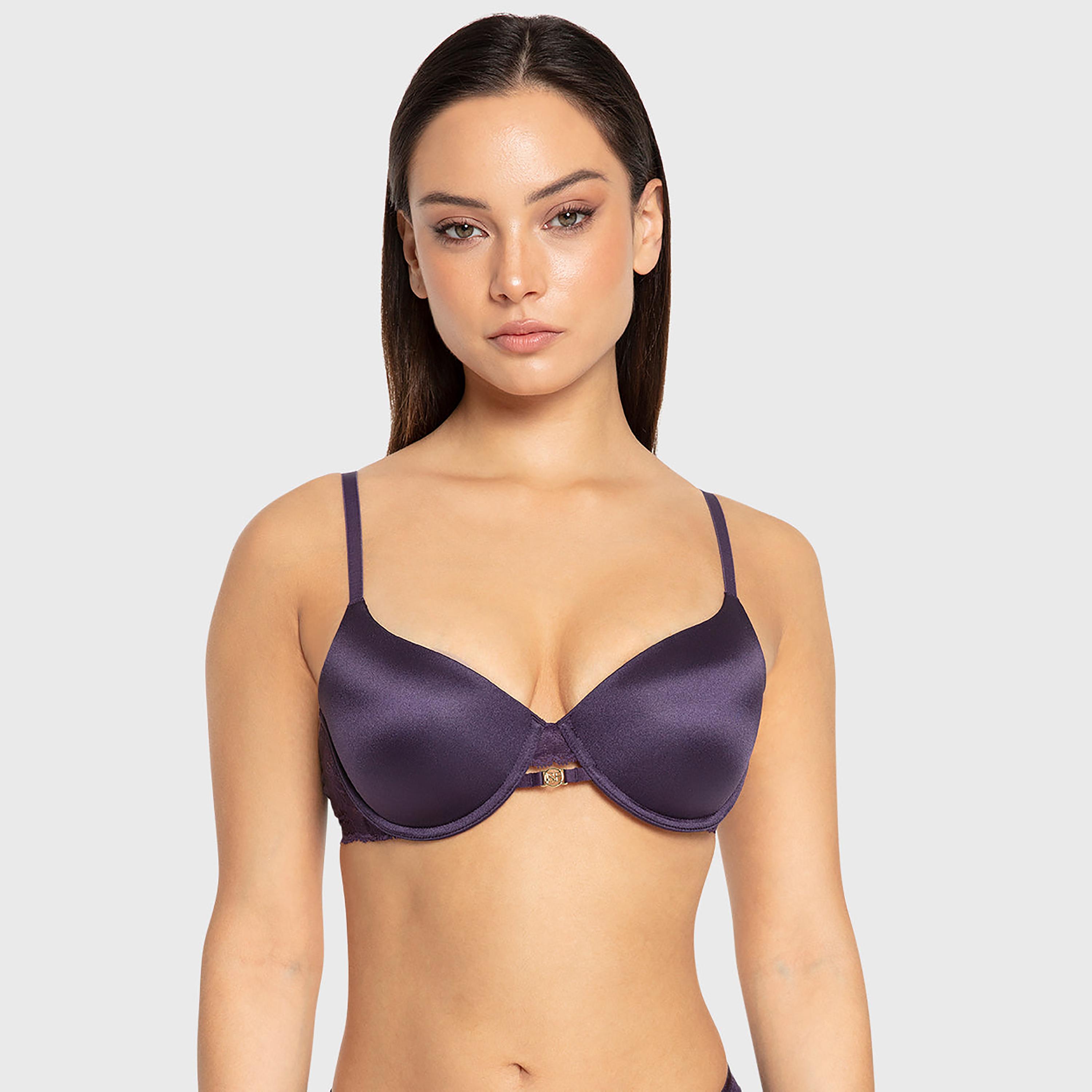 Isla & Evie Foxglove Plain Wired Medium Support Light Lined Women's Multiway Plunge Bra-women-clothing-lingerie-bras-image-5