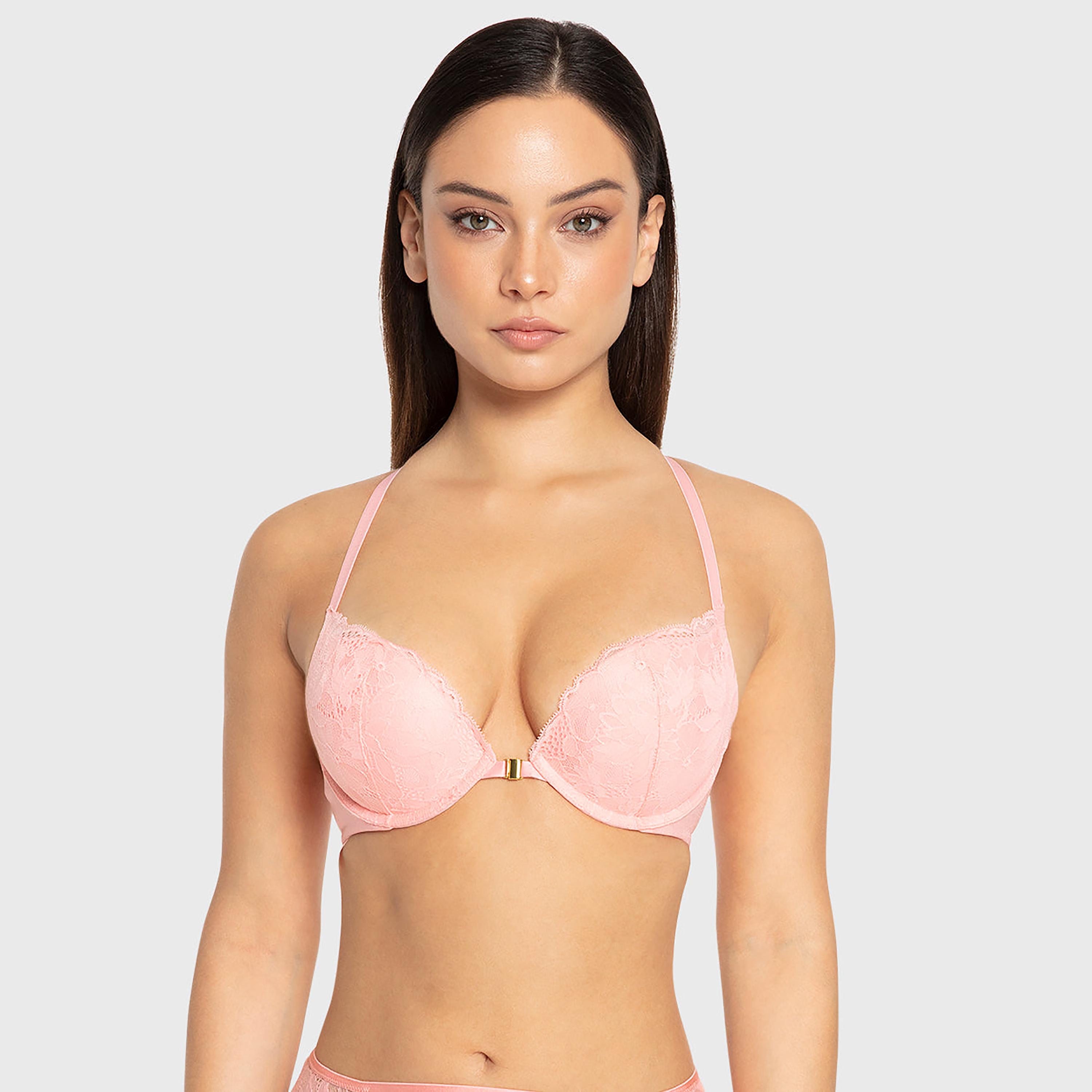 حمالة صدر بلانج بدانتيل زهور ودعم عال وحشوة جل وسلك سفلي ميوركس من إيسلا آند إيفي-women-clothing-lingerie-bras-image-1
