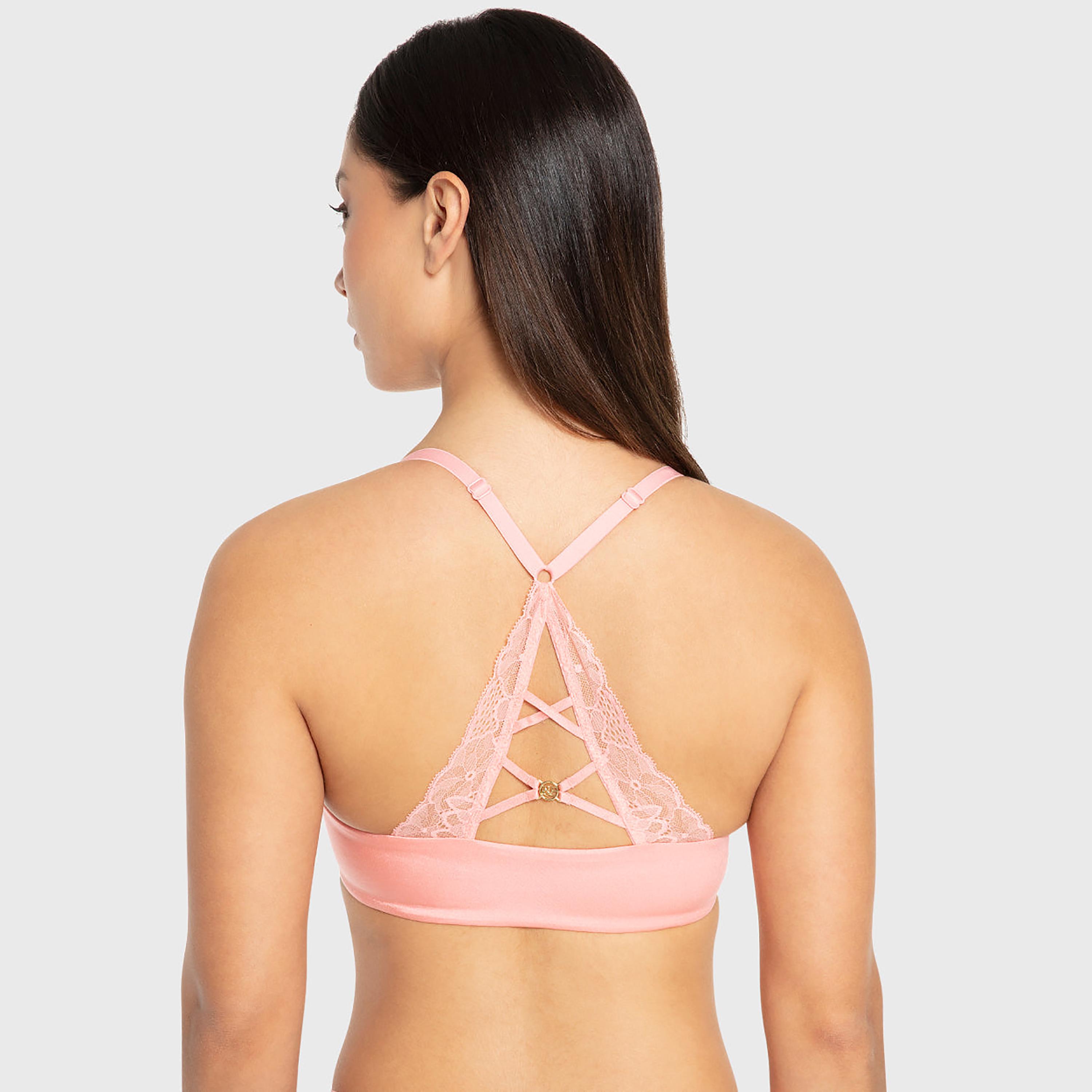 حمالة صدر بلانج بدانتيل زهور ودعم عال وحشوة جل وسلك سفلي ميوركس من إيسلا آند إيفي-women-clothing-lingerie-bras-image-4