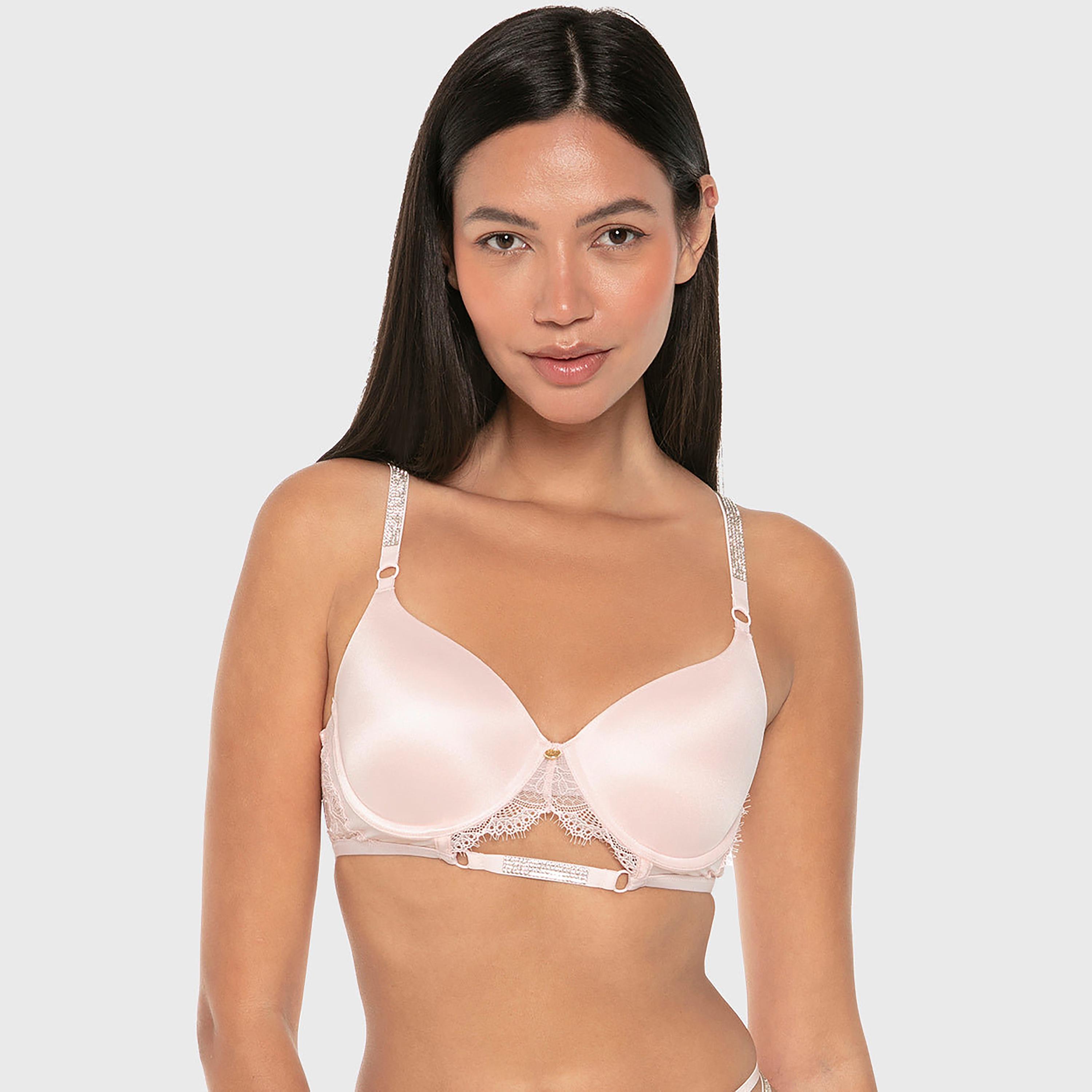 Isla & Evie Lace Wired Medium Support Lightly Lined Women's T-Shirt Bra-women-clothing-lingerie-bras-image-1