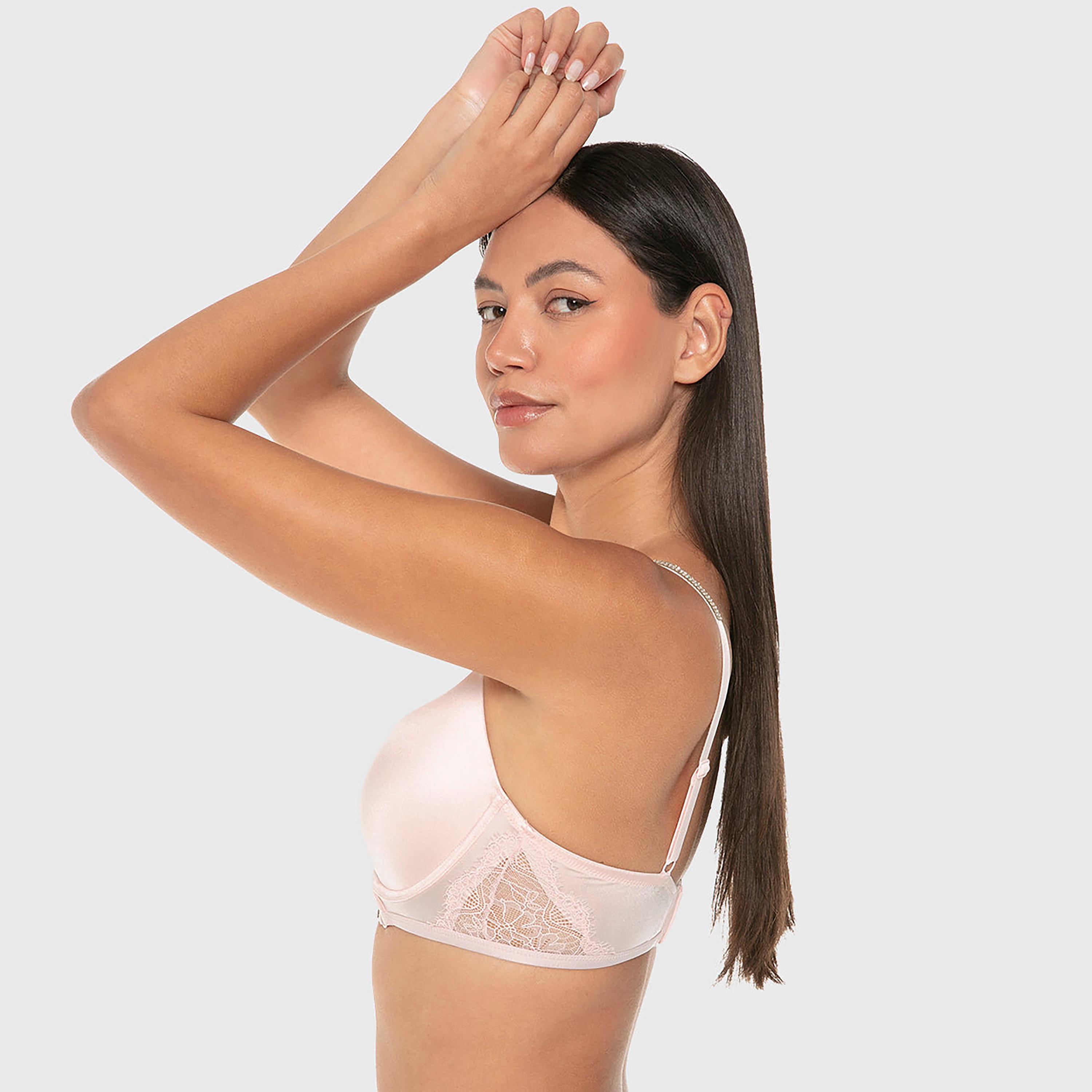 Isla & Evie Lace Wired Medium Support Lightly Lined Women's T-Shirt Bra-women-clothing-lingerie-bras-image-2