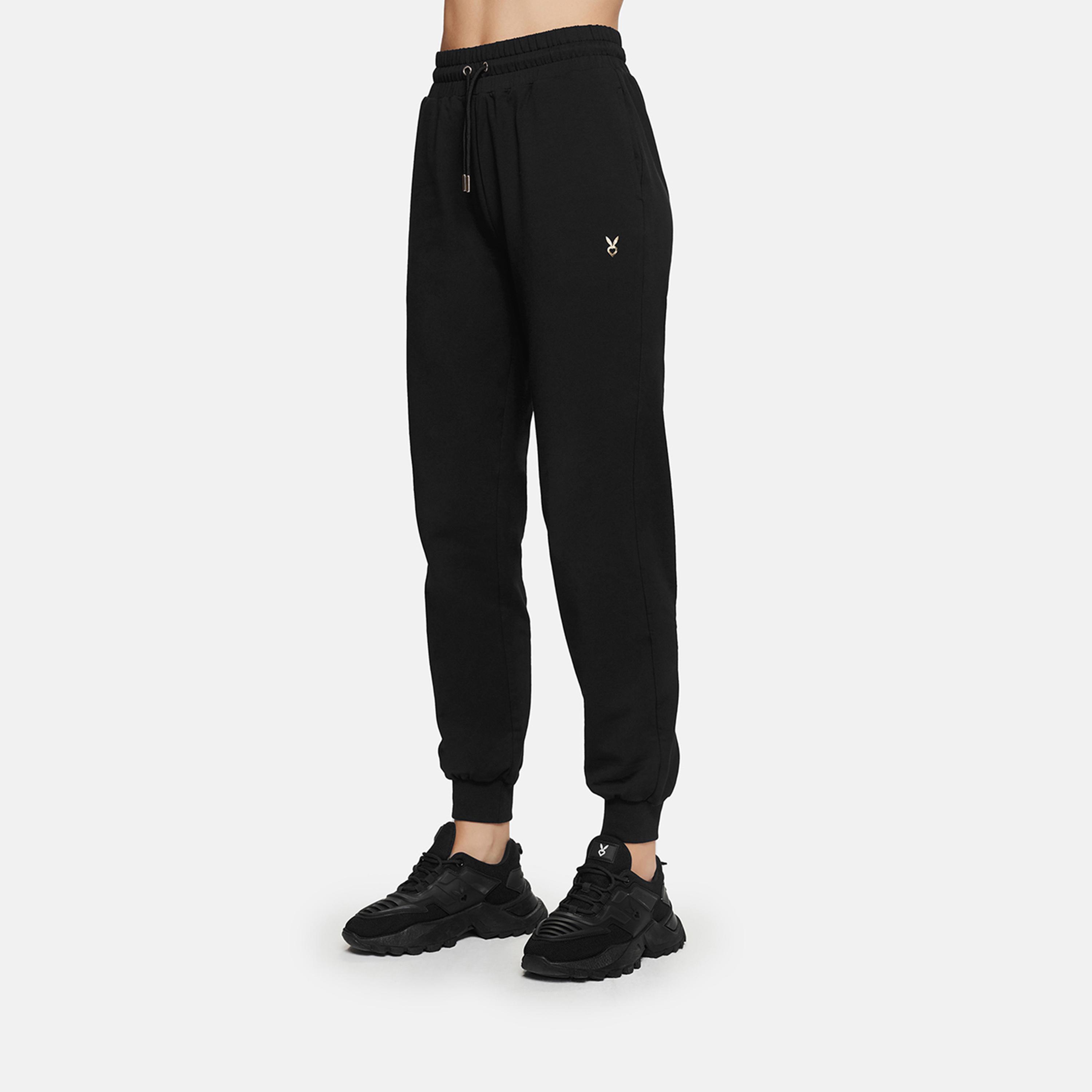 كارديو باني - بنطال رياضي نسائي بخصر مرن وقصة ضيقة من الأسفل-women-clothing-bottoms-joggers-image-1