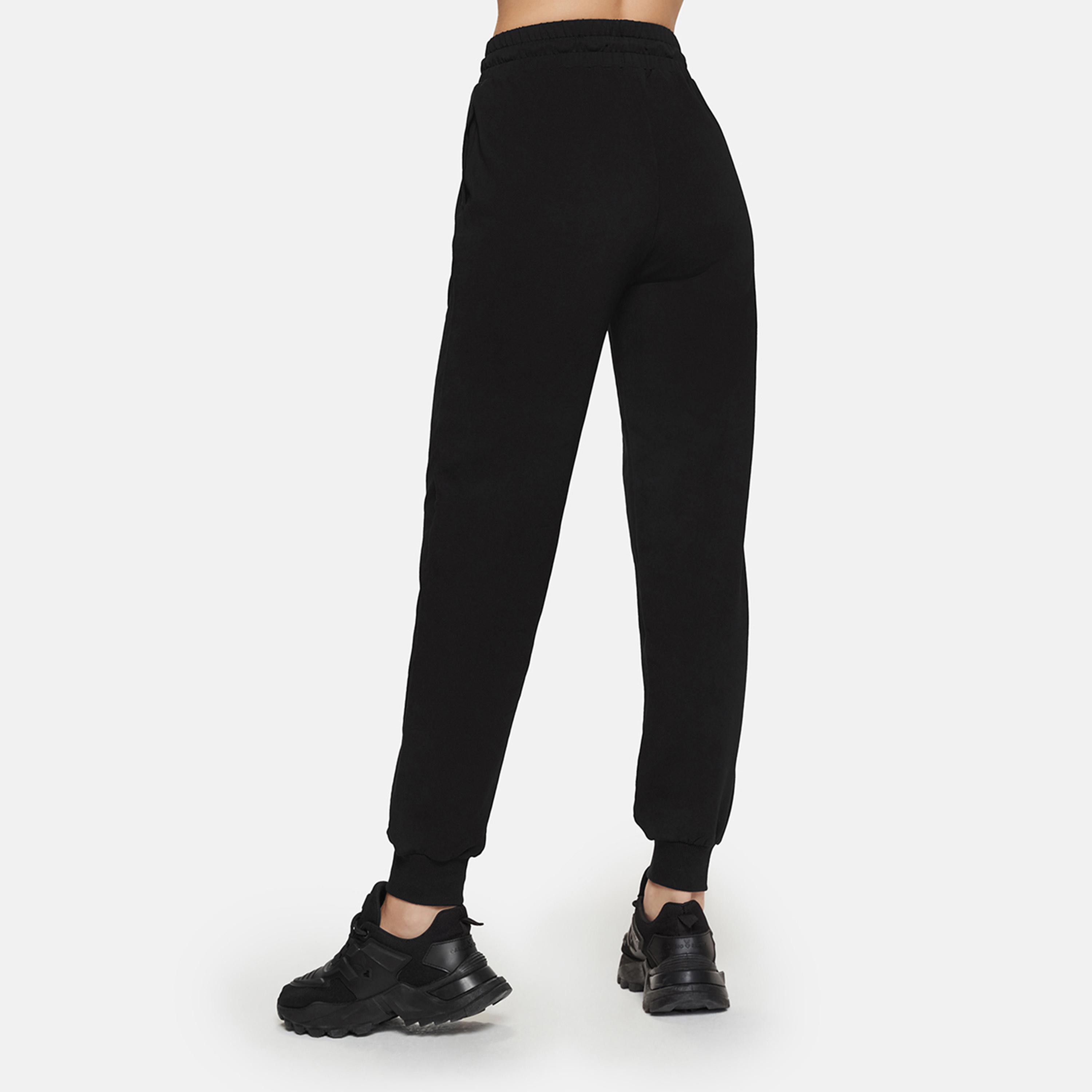 كارديو باني - بنطال رياضي نسائي بخصر مرن وقصة ضيقة من الأسفل-women-clothing-bottoms-joggers-image-2