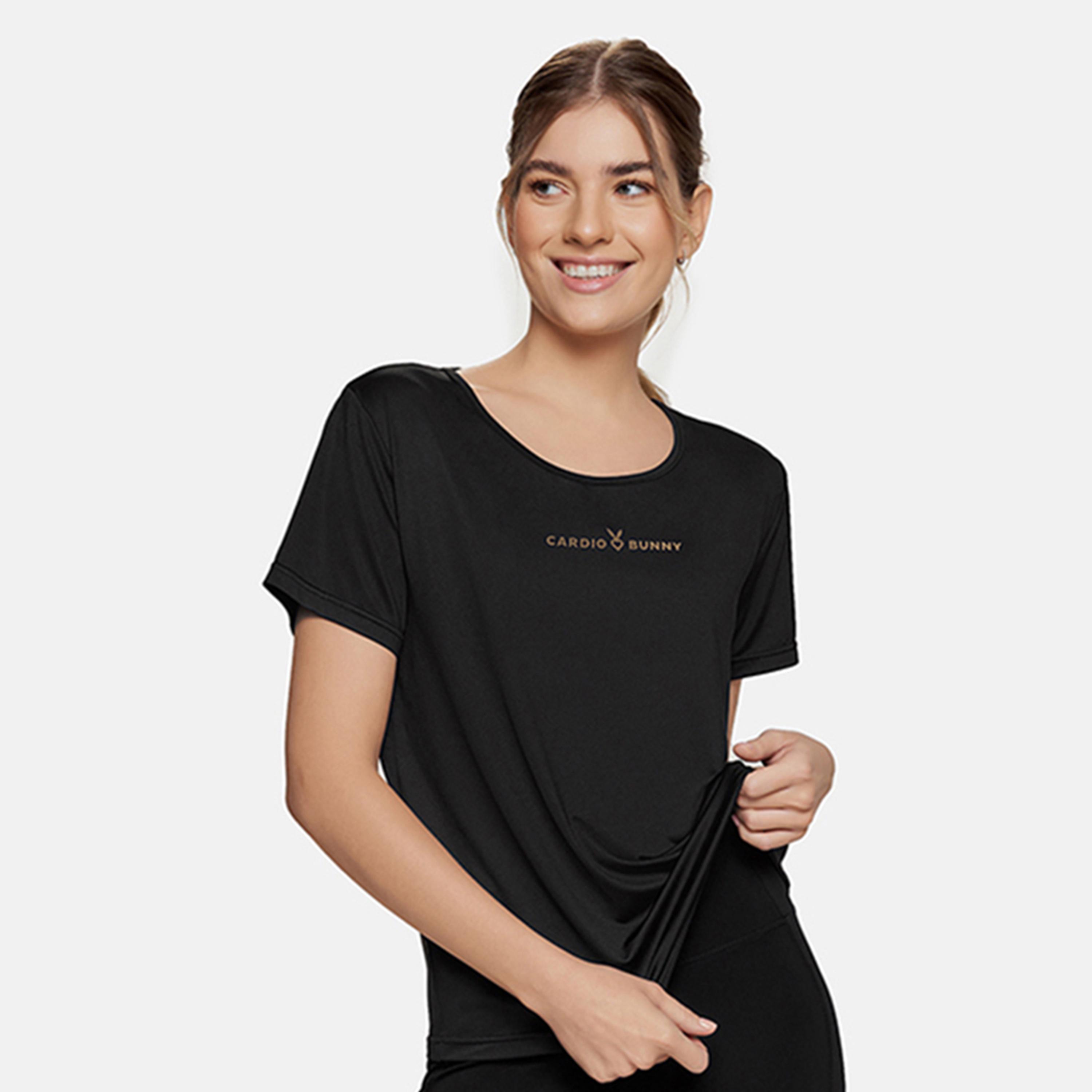 كارديو باني - تيشيرت نسائي بأكمام قصيرة-women-clothing-tshirts-image-1