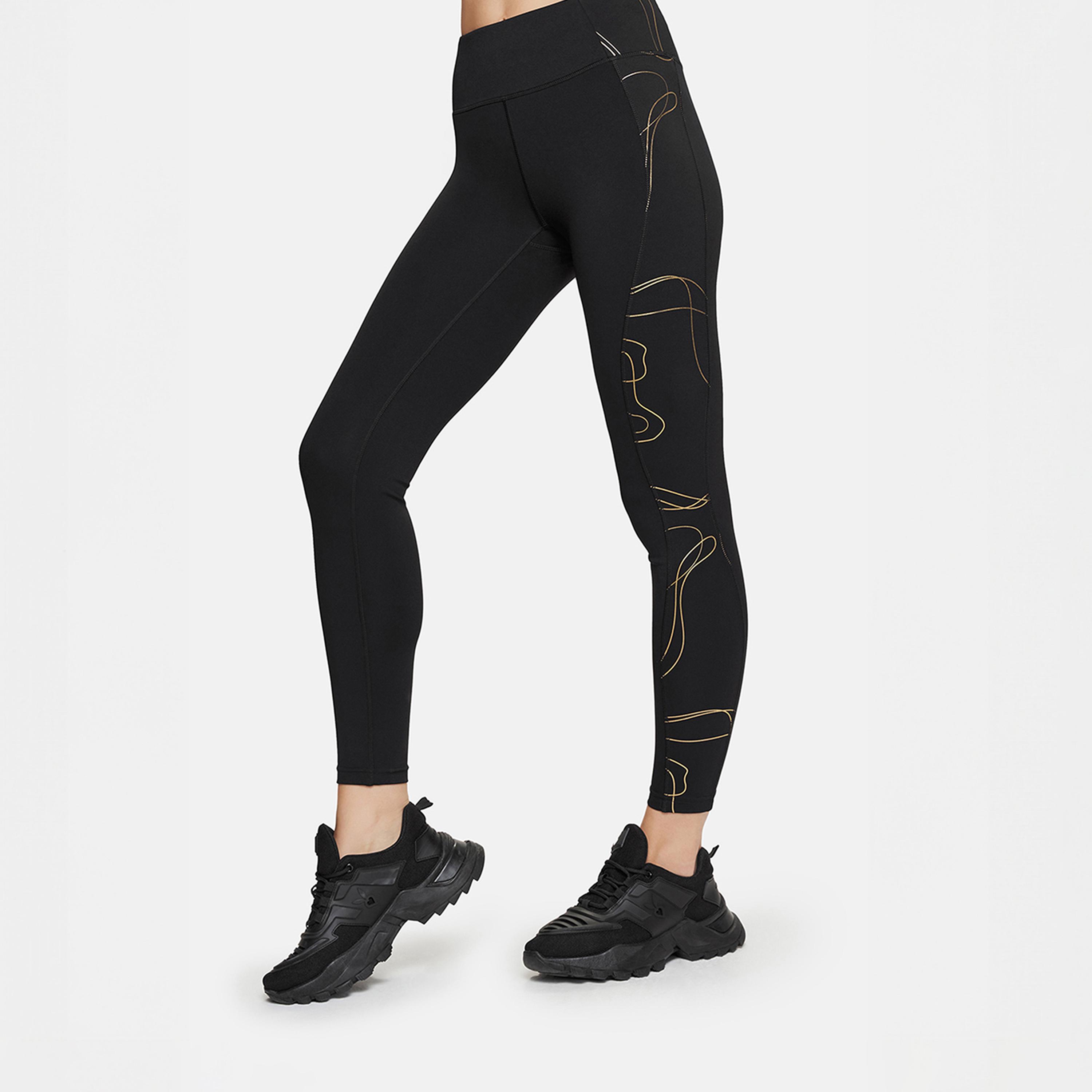كارديو باني - ليجنز عالي الخصر بقصة ضيقة للنساء-women-clothing-sportswearandactivewear-bottoms-leggings-image-1