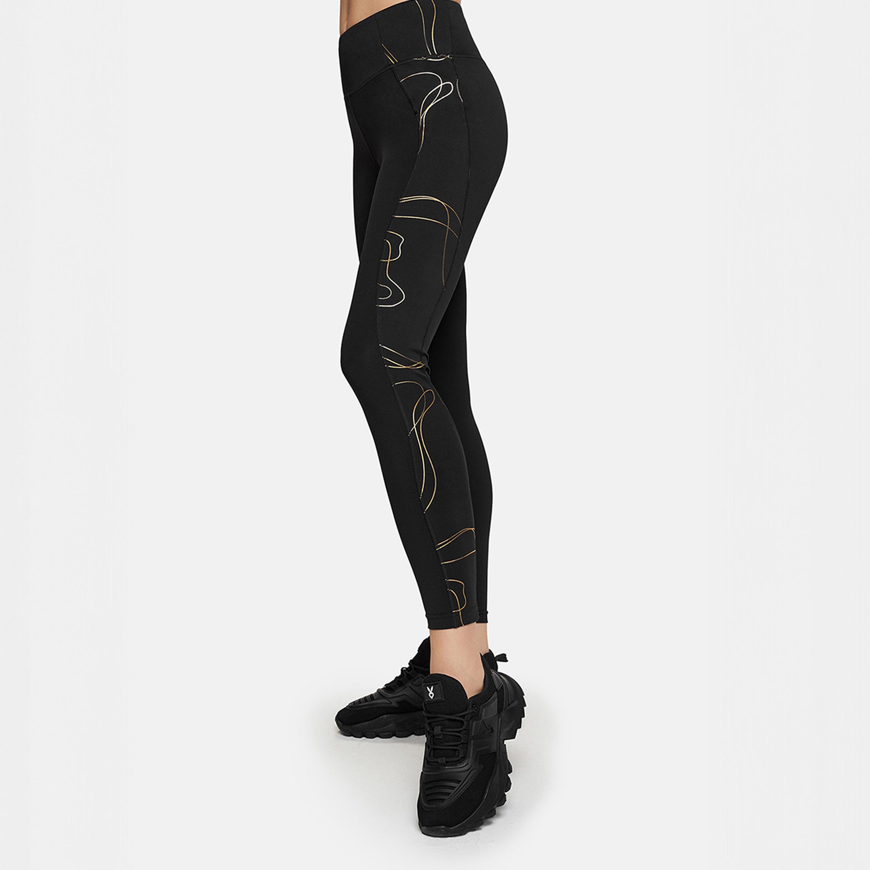 كارديو باني - ليجنز عالي الخصر بقصة ضيقة للنساء-women-clothing-sportswearandactivewear-bottoms-leggings-image-2