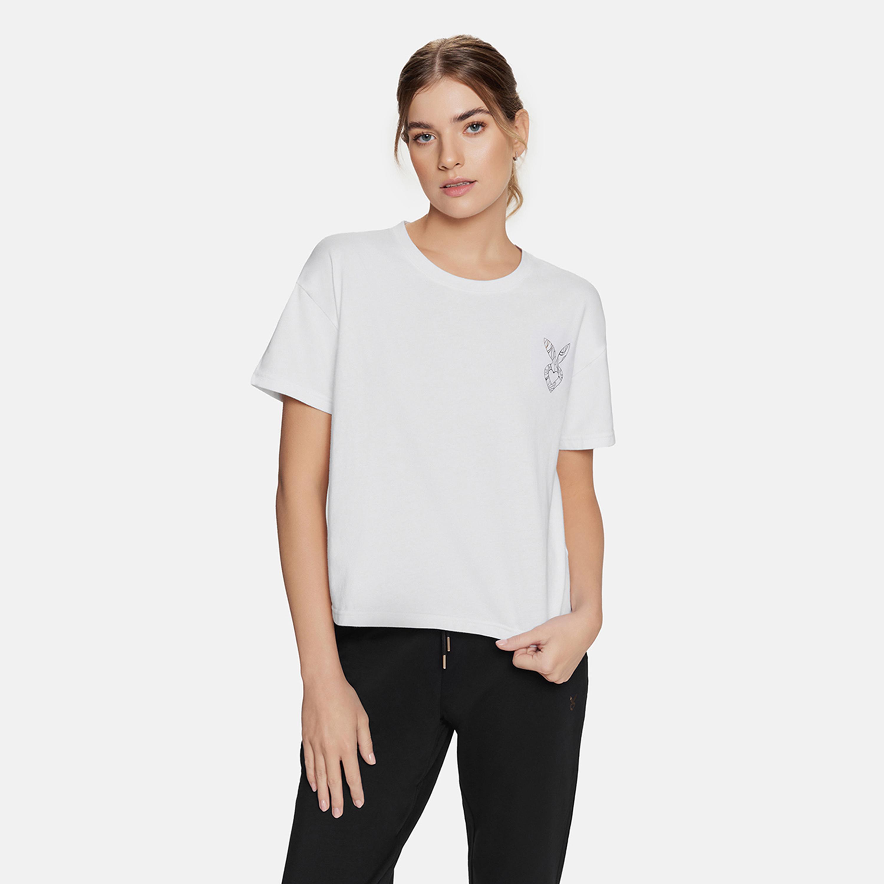 كارديو باني - تيشيرت نسائي بأكمام قصيرة-women-clothing-tshirts-image-1