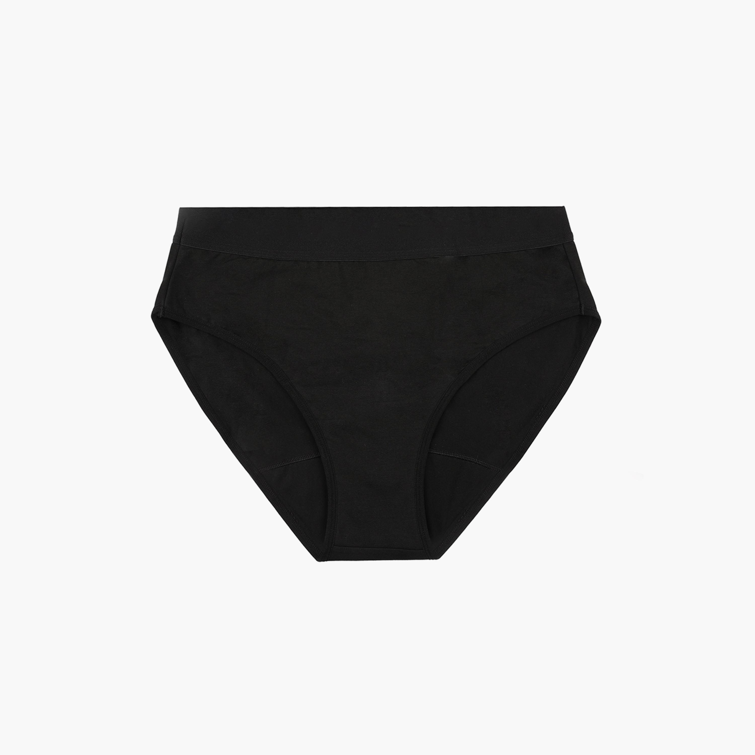Core Comfort Cotton Period Pants, Black-girls-clothing-innerwear-panties-image-1