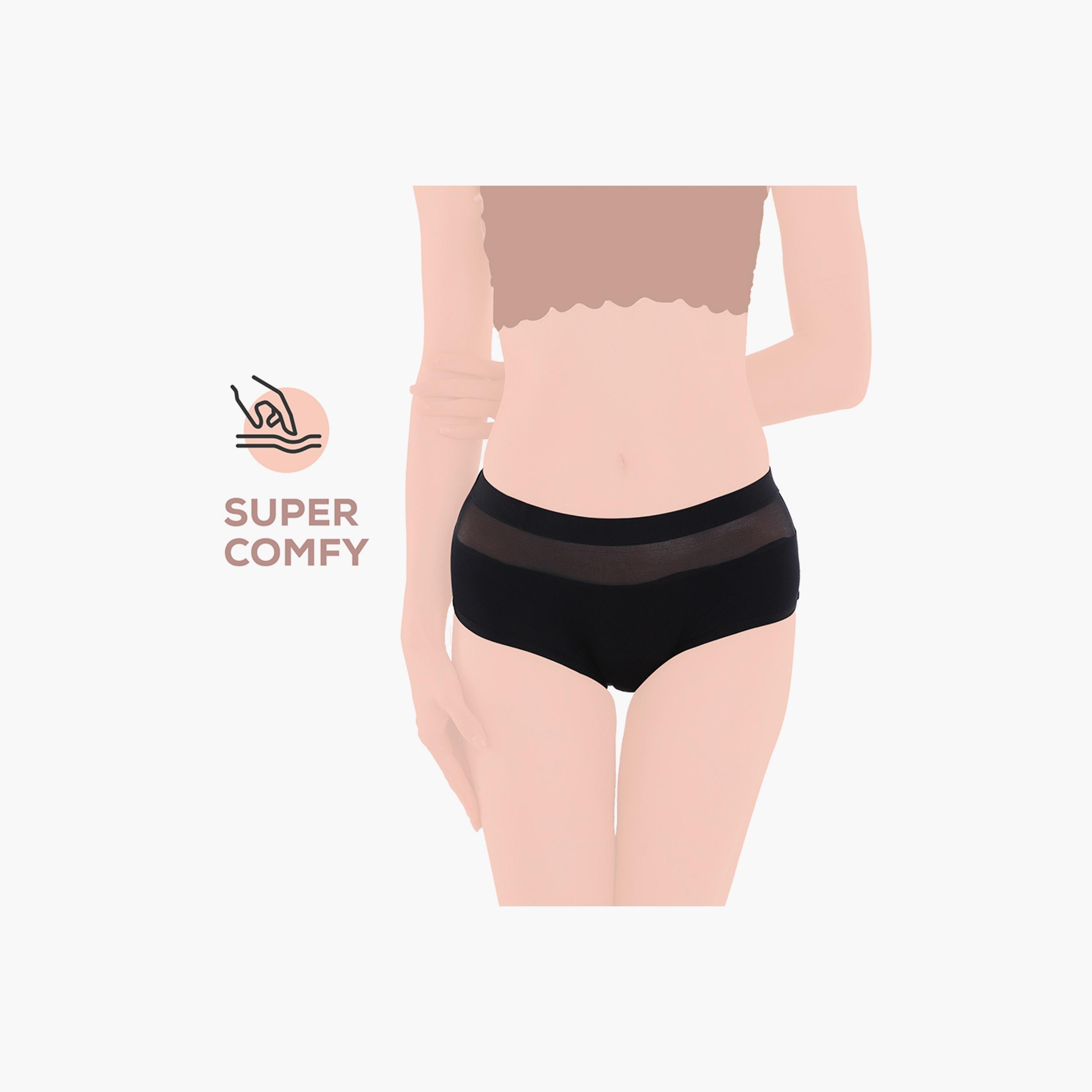 Core Comfort Trend Period Pants, Black-girls-clothing-innerwear-panties-image-2