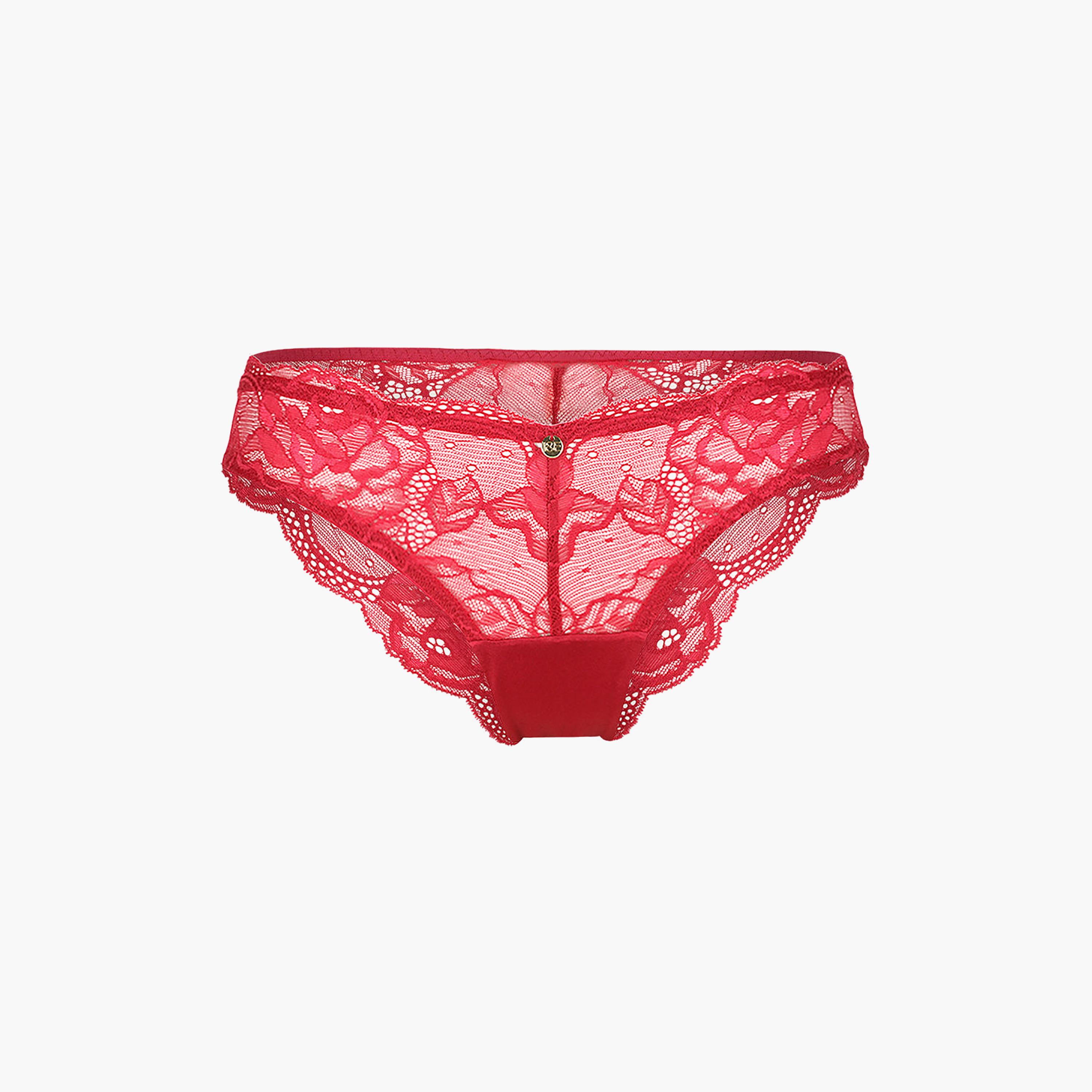 ملابس داخلية شيكي نسائي دانتيل مثير بتغطية متوسطة من إيسلا اند إيفي-women-clothing-lingerie-panties-image-1