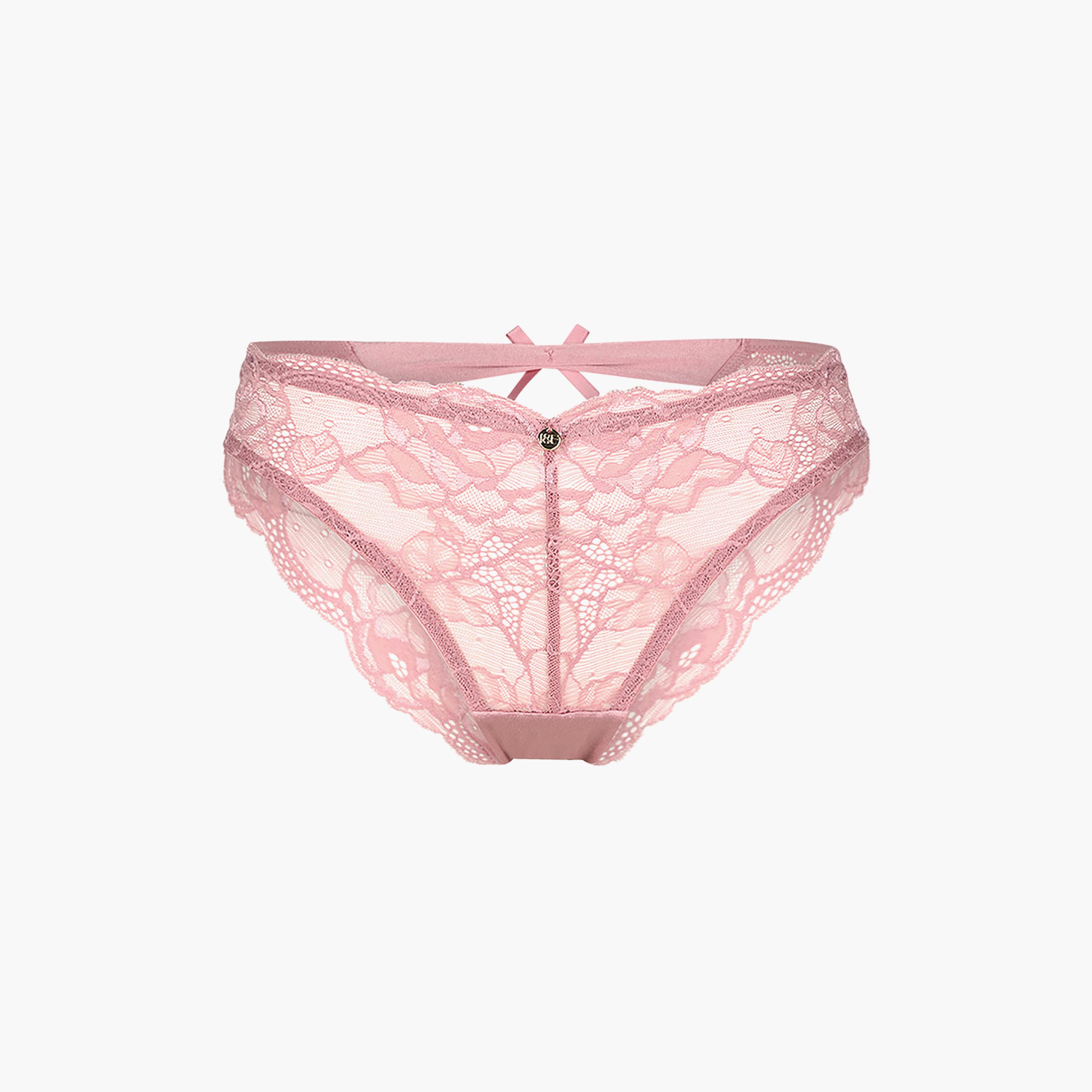 Isla & Evie Sexy Lace Medium Coverage Women's Bikini Panty-women-clothing-lingerie-panties-image-1