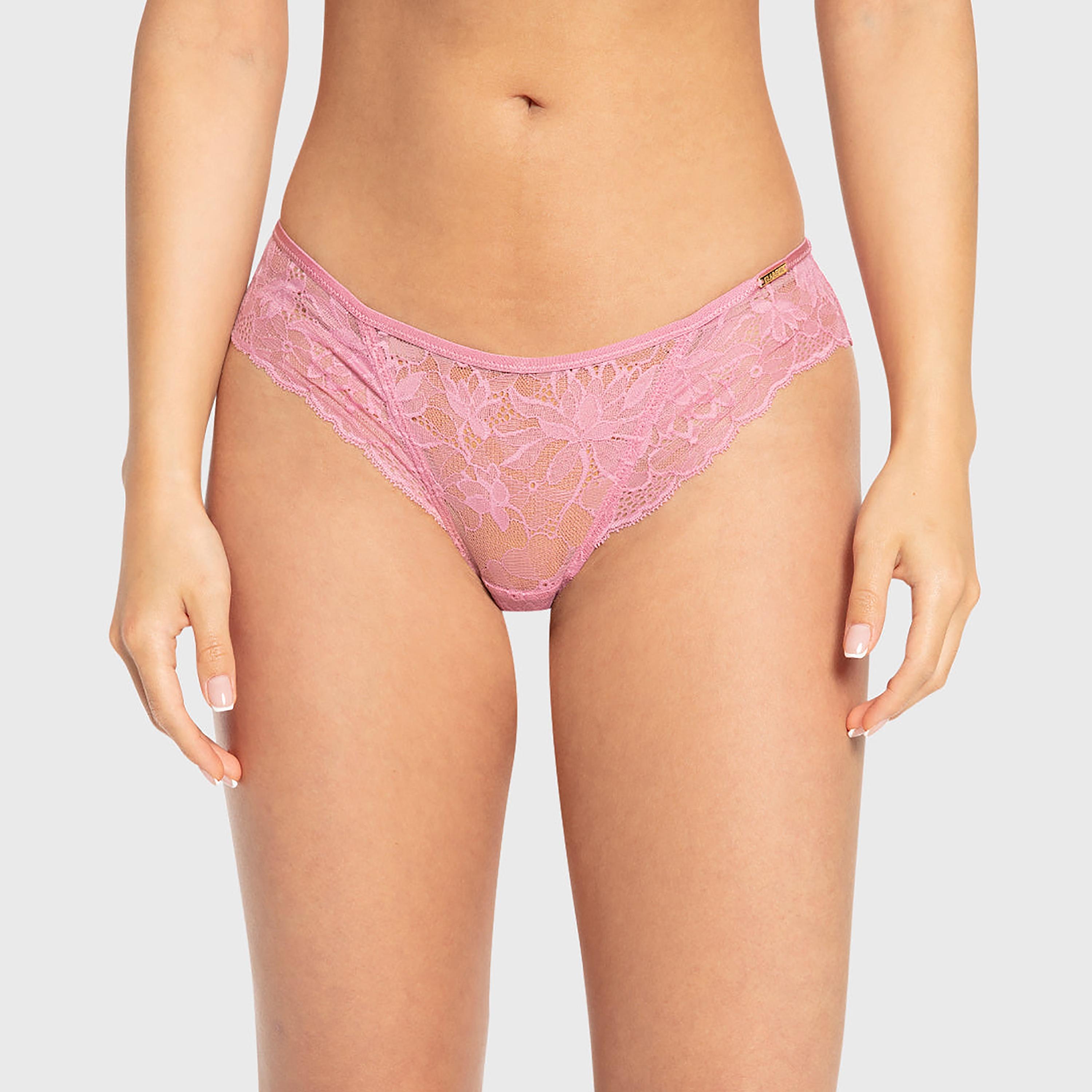 سروال داخلي نسائي شيكي بدانتيل زهور وتغطية متوسطة سيكسي فاشن من إيسلا آند إيفي-women-clothing-lingerie-panties-image-1