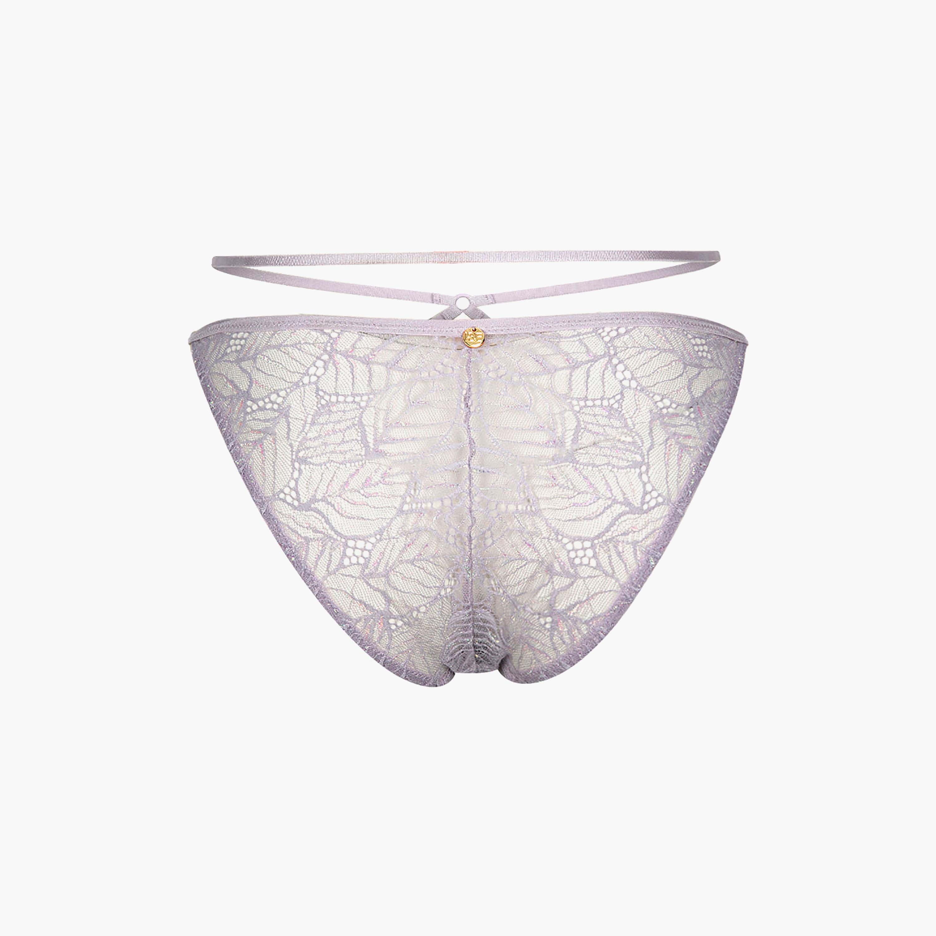 ملابس داخلية بيكيني نسائي دانتيل بتغطية منخفضة لوكس فاشن من إيسلا اند إيفي-women-clothing-lingerie-panties-image-2