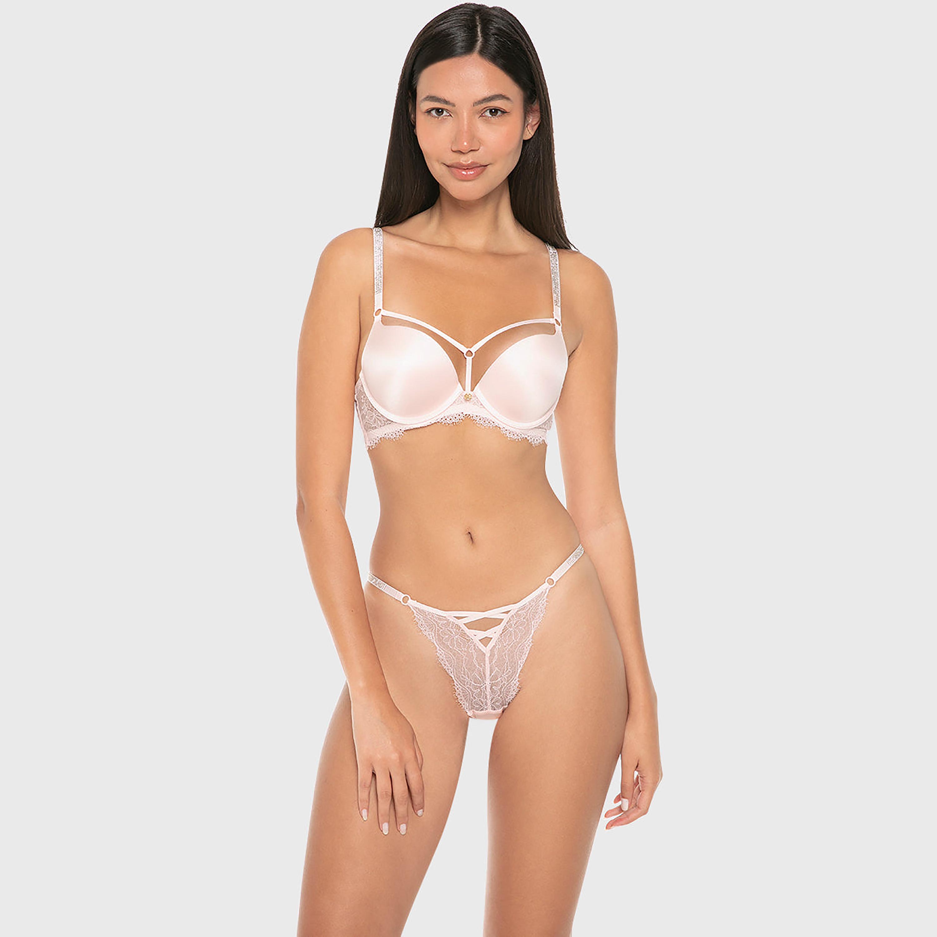 Isla & Evie Luxe Fashion Lace Medium Coverage Women's Cheeky Panty-women-clothing-lingerie-panties-image-2
