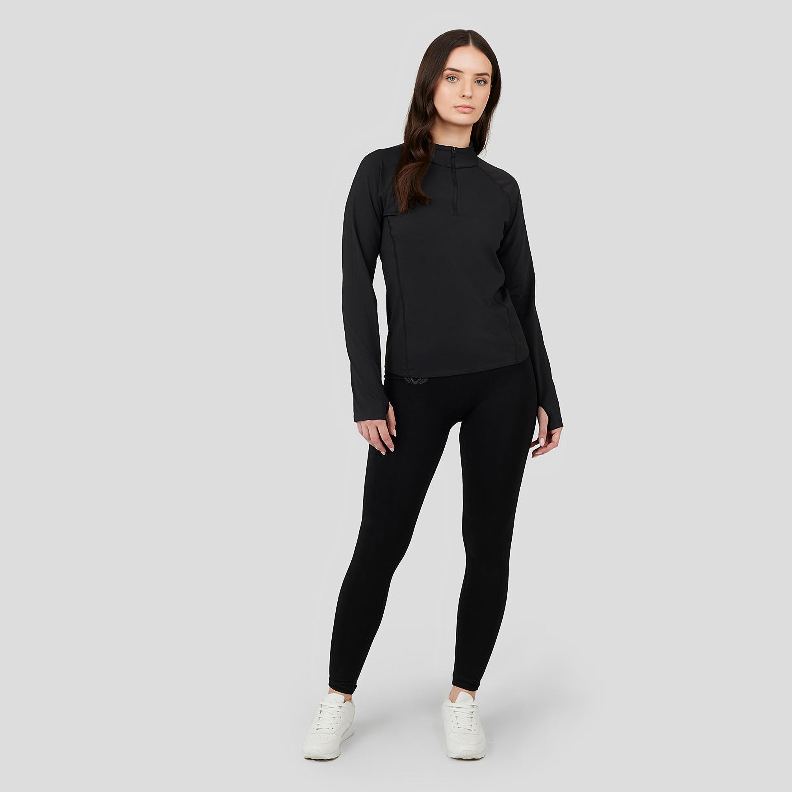 Castore Women's Mock Neck Long Sleeves Metatek Core 1/4 Zip-women-clothing-hoodiesandsweatshirts-hoodies-image-3
