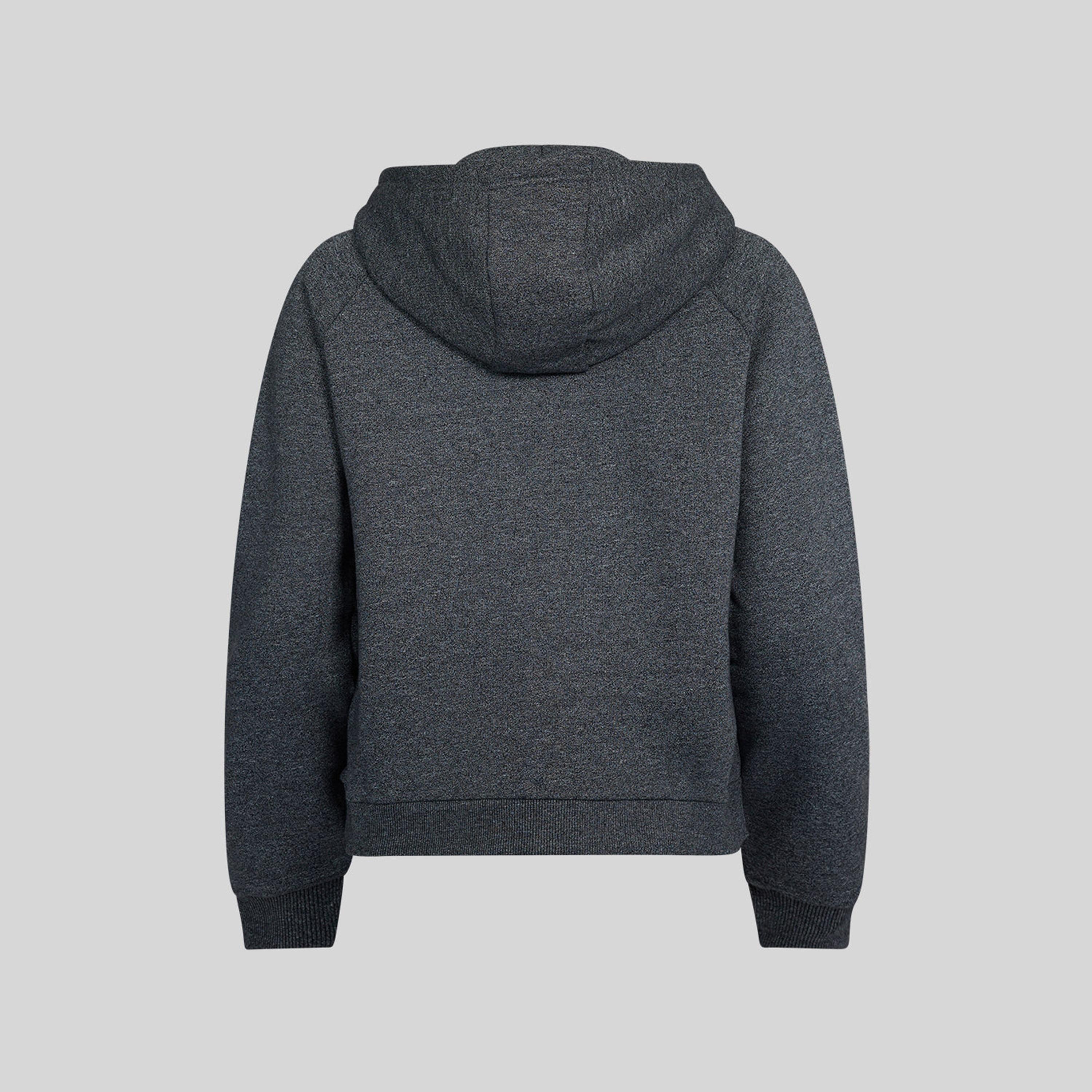 Castore Women's Hooded Neck Long Sleeves Marl Zip Through Hoodie-women-clothing-hoodiesandsweatshirts-hoodies-image-2
