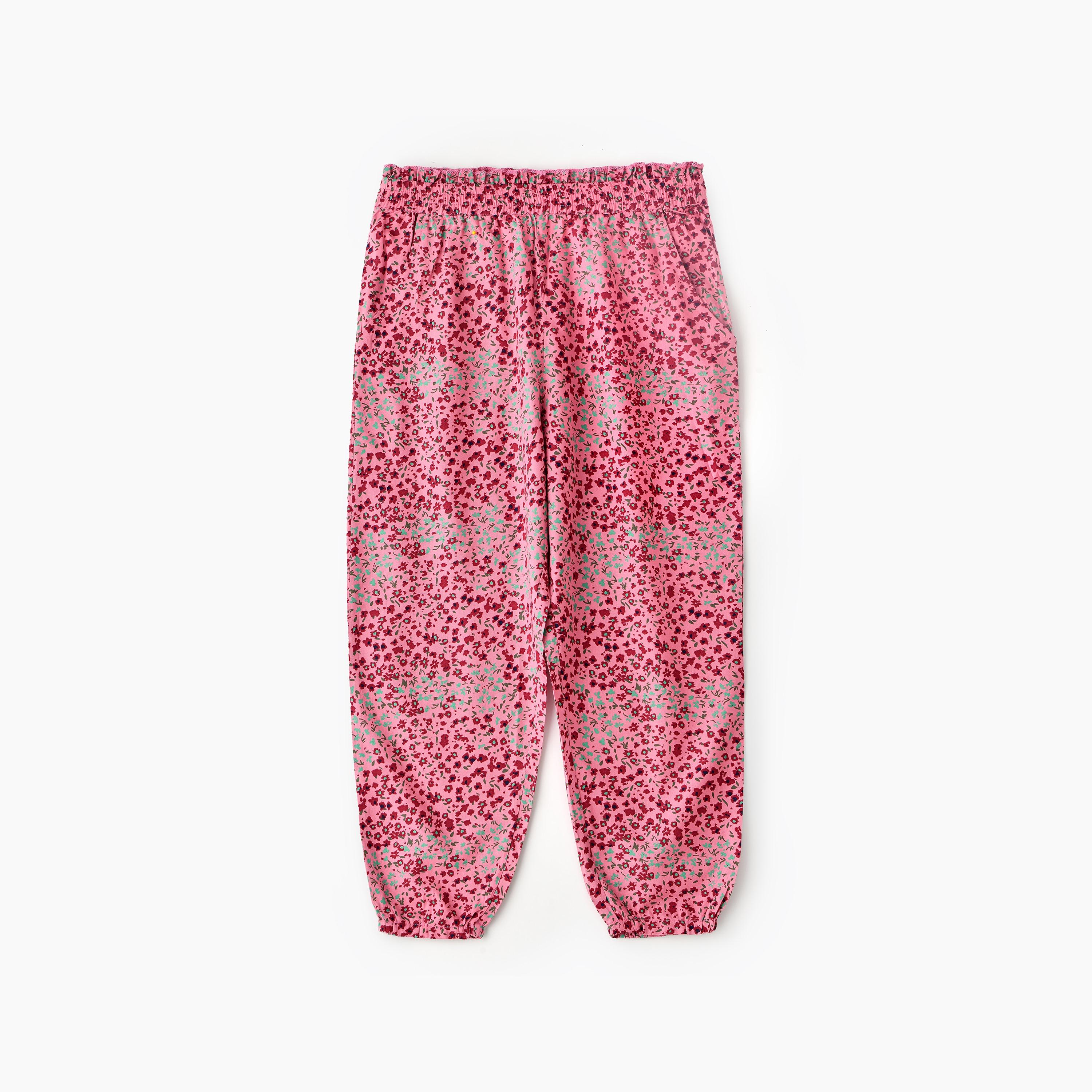 UniqKidz All Over Printed Pants for Girls-girls-clothing-bottoms-trousers-image-1