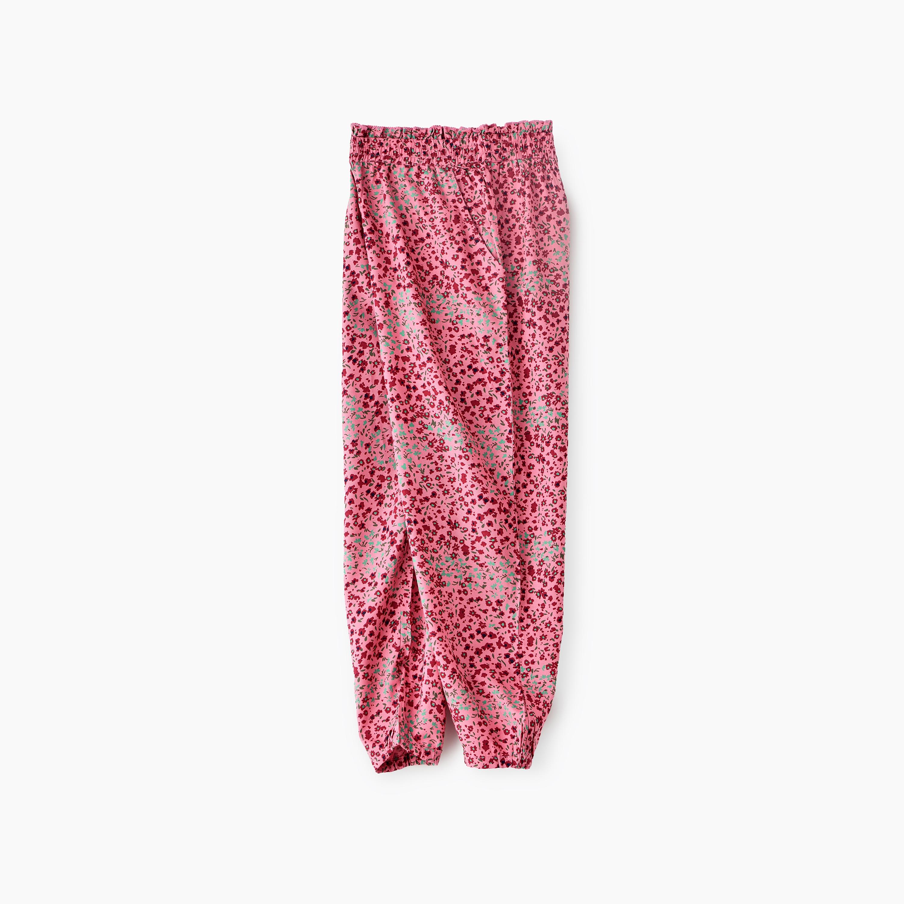UniqKidz All Over Printed Pants for Girls-girls-clothing-bottoms-trousers-image-2