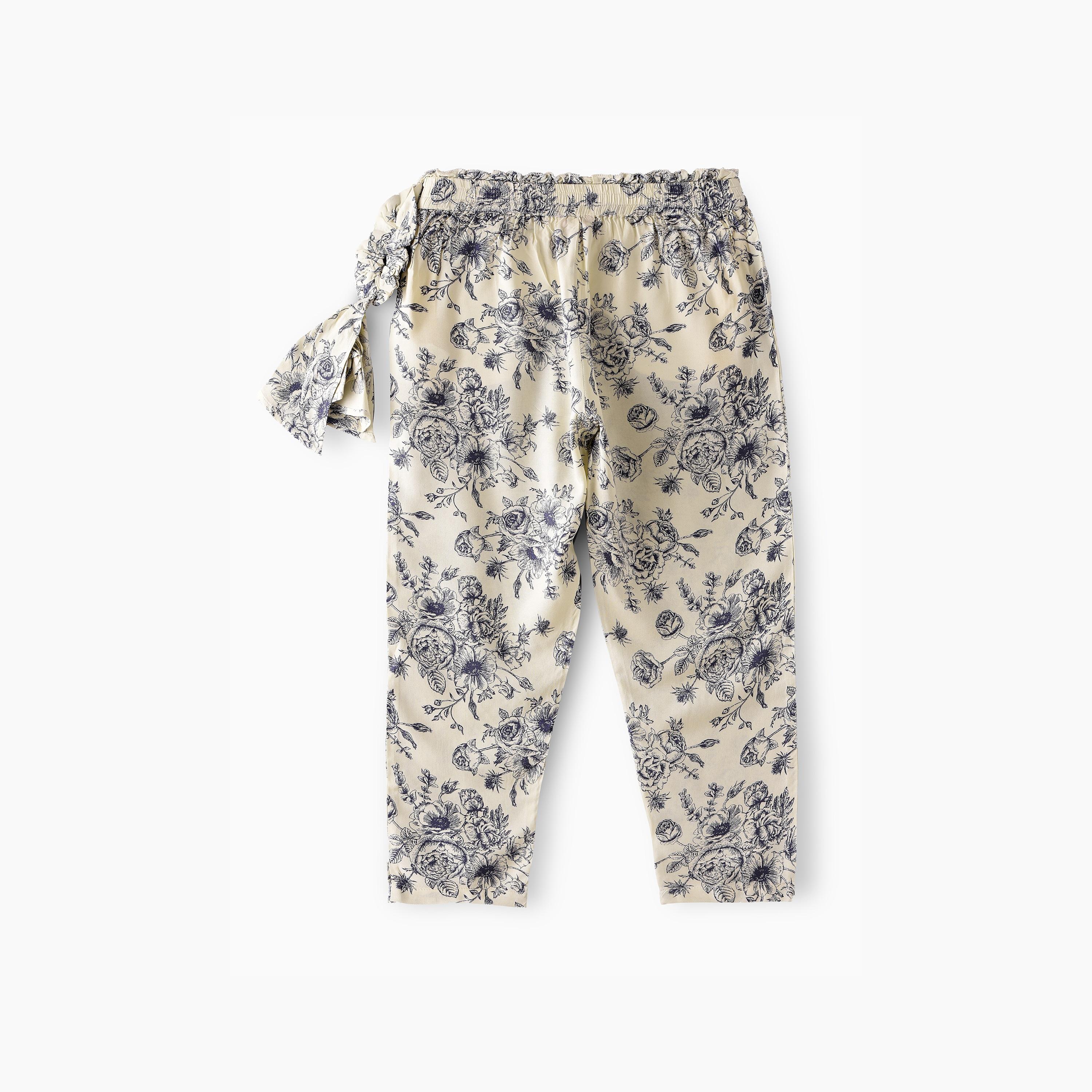 UniqKidz Soft and Comfortable Pants for Girls-girls-clothing-bottoms-trousers-image-3